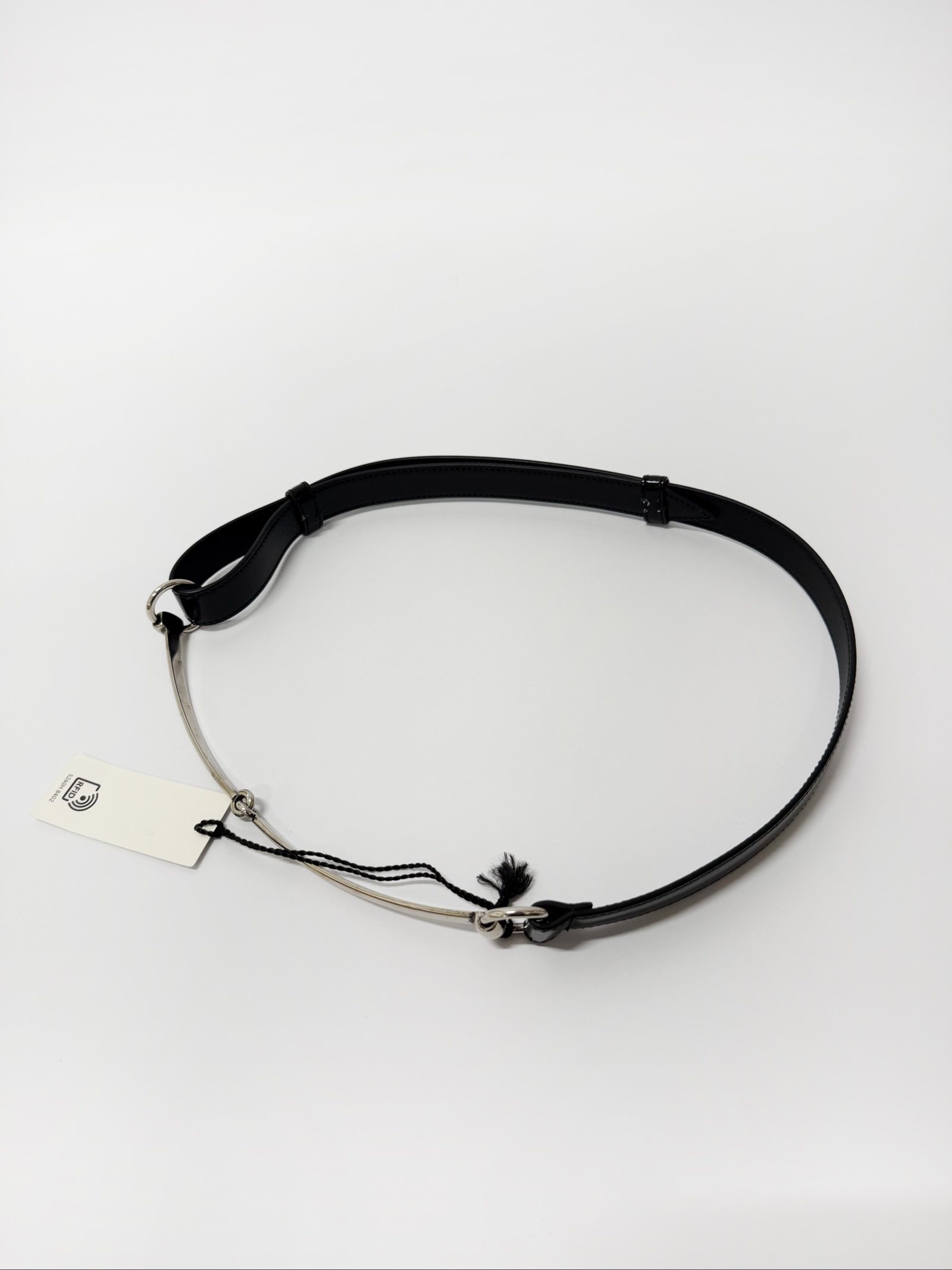 Gucci Horsebit Belt — Black Leather with Silver Hardware, 90 / 35 image 5
