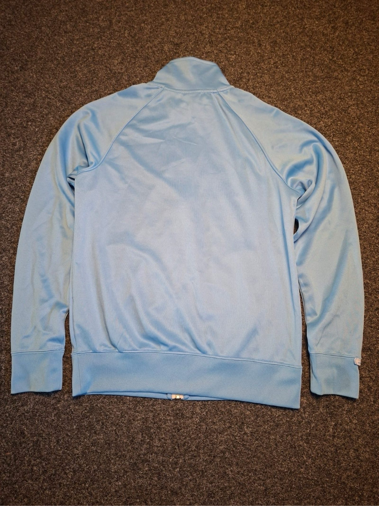 Nike Light Blue Manchester City Vintage Football Track Jacket Small image 6