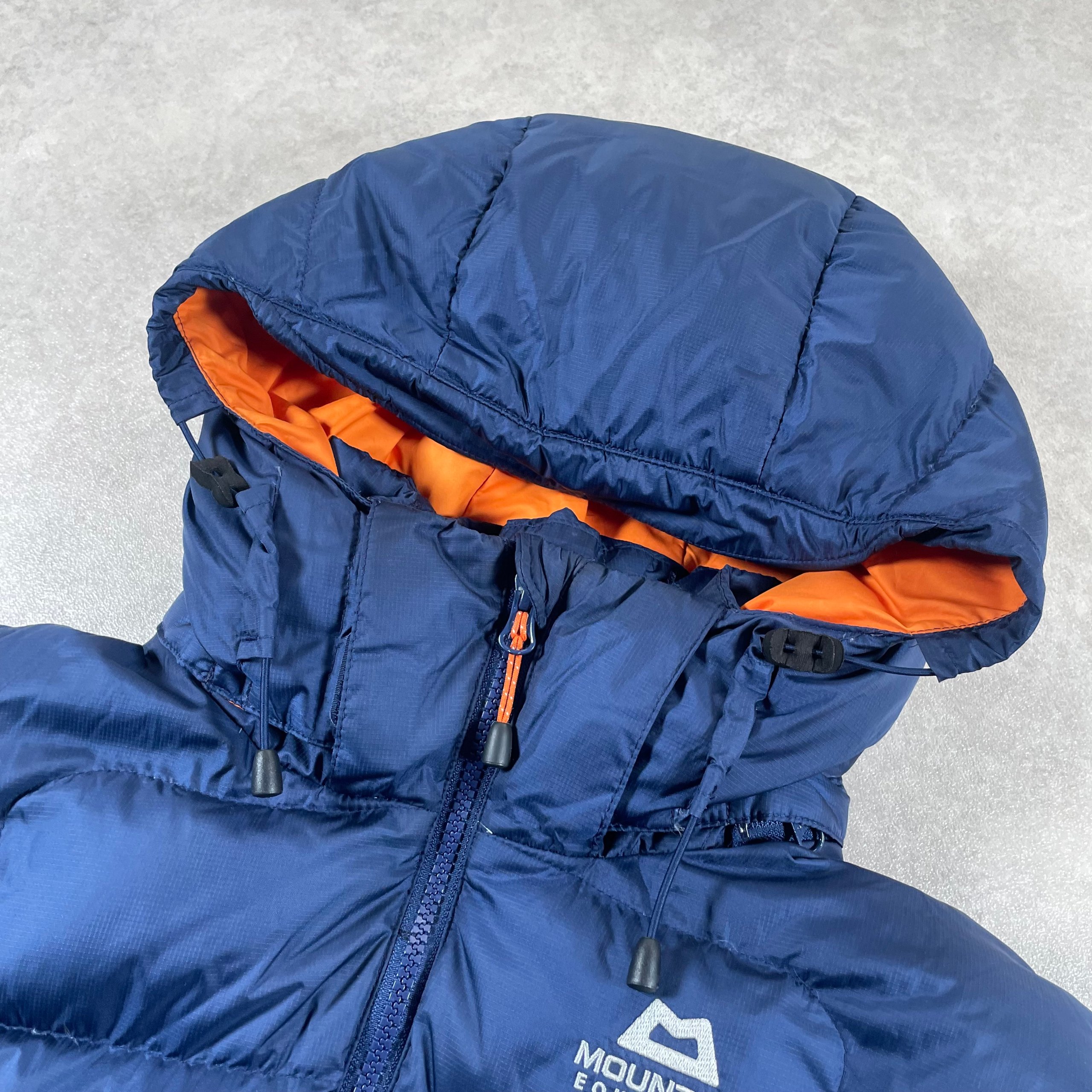 Mountain Equipment Light Line Puffer Jacket "Navy & Orange" (Men's Small) image 2