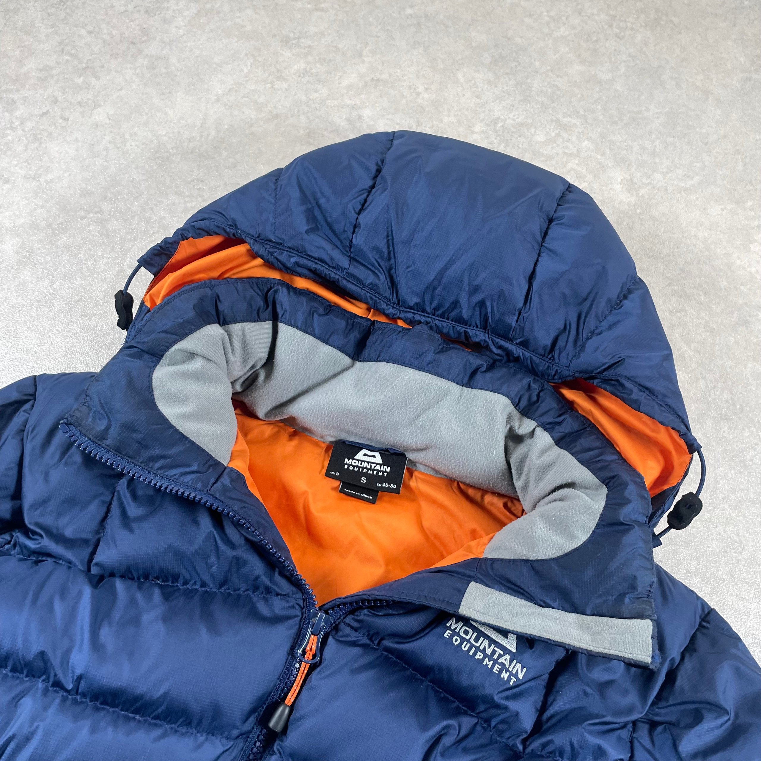 Mountain Equipment Light Line Puffer Jacket "Navy & Orange" (Men's Small) image 6