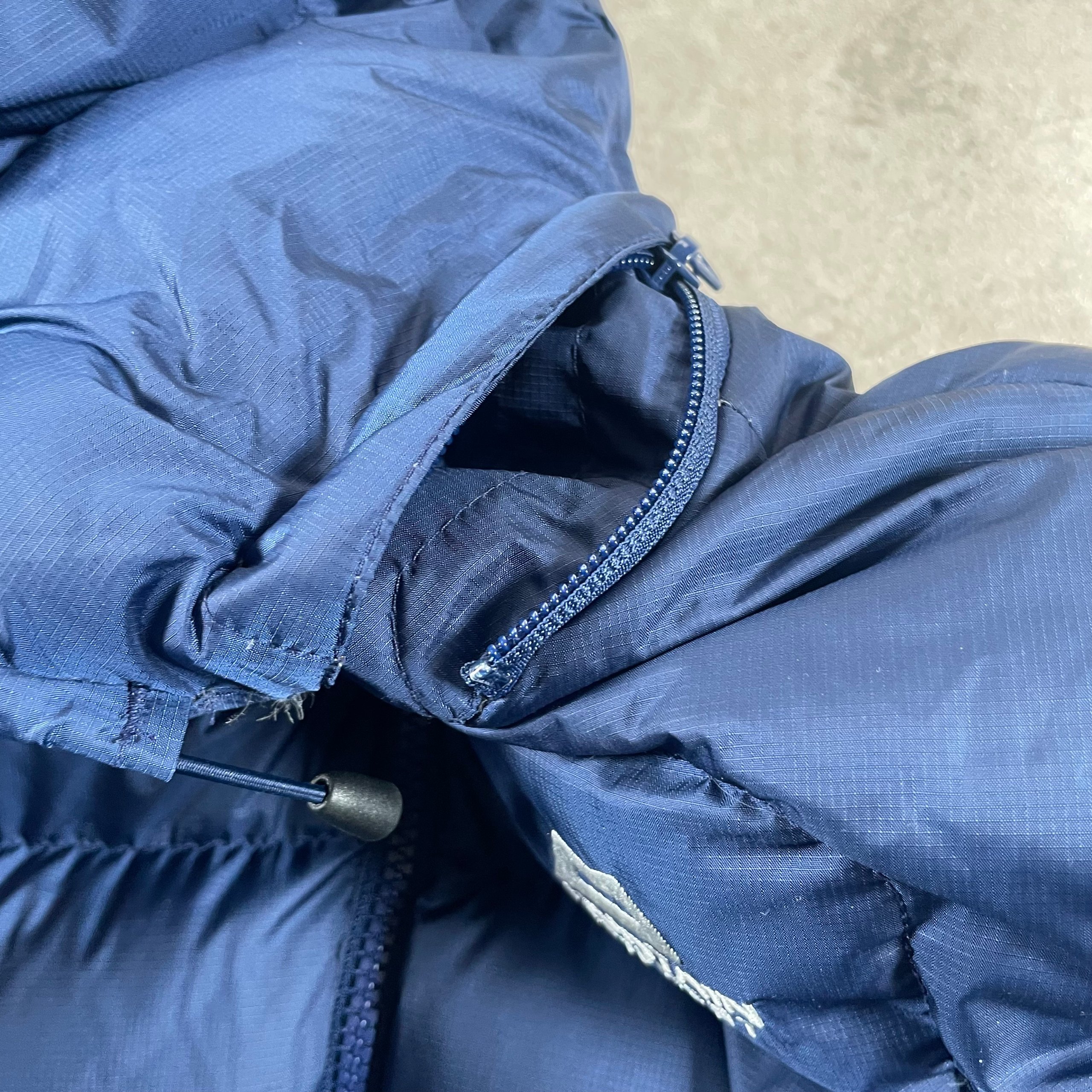 Mountain Equipment Light Line Puffer Jacket "Navy & Orange" (Men's Small) image 7