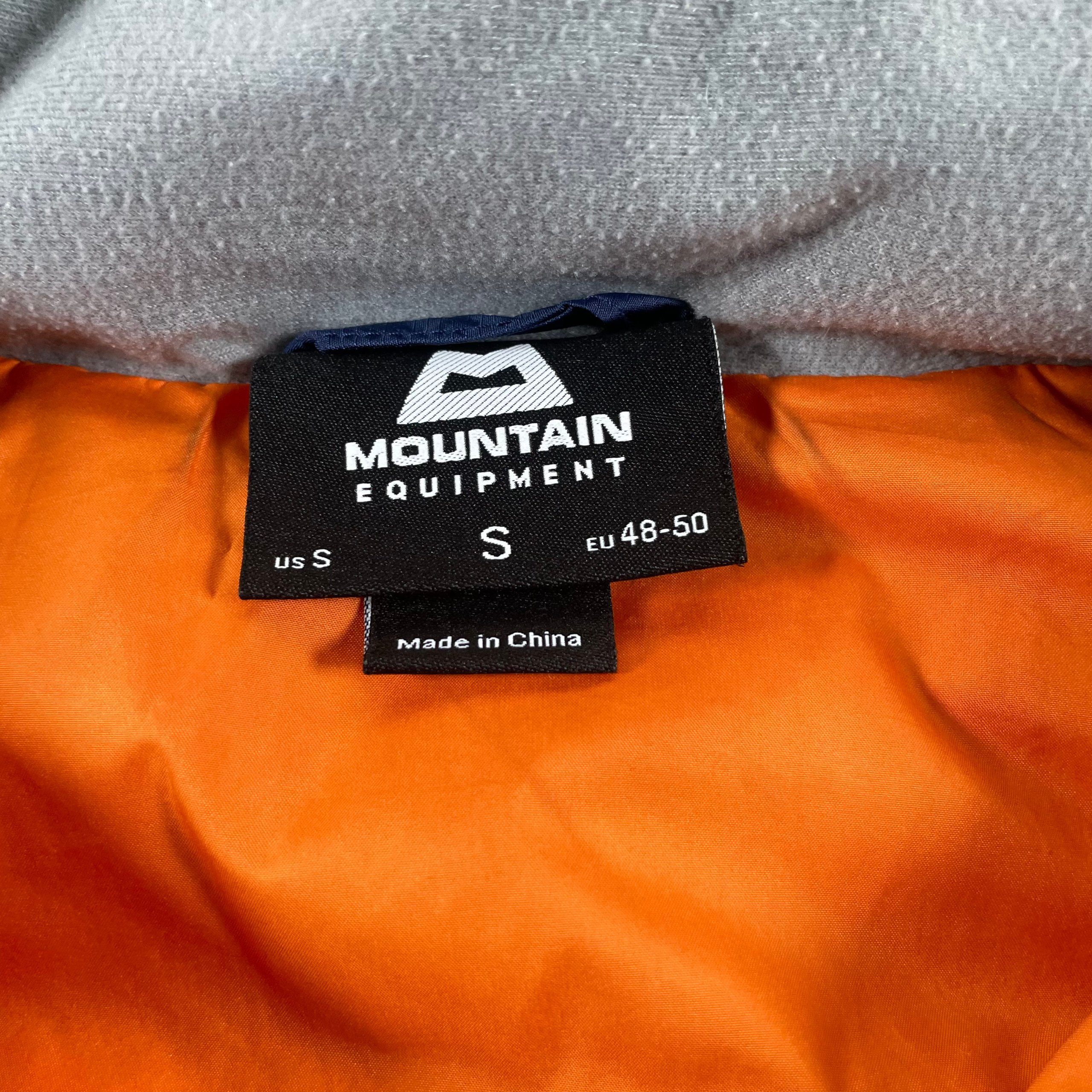 Mountain Equipment Light Line Puffer Jacket "Navy & Orange" (Men's Small) image 10