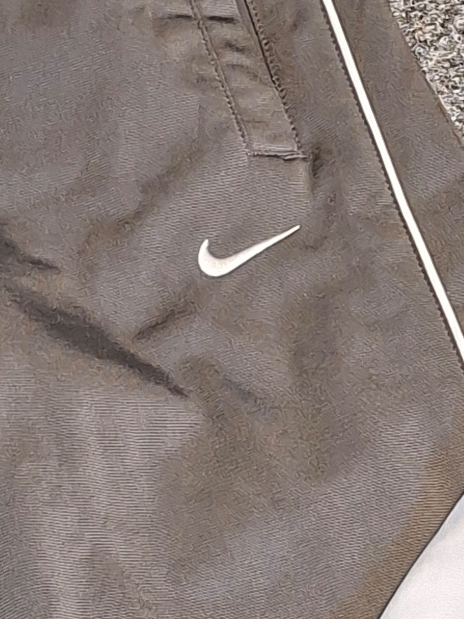 Nike Men Grey & Light Grey Vintage Track Jacket & Pants Small image 4