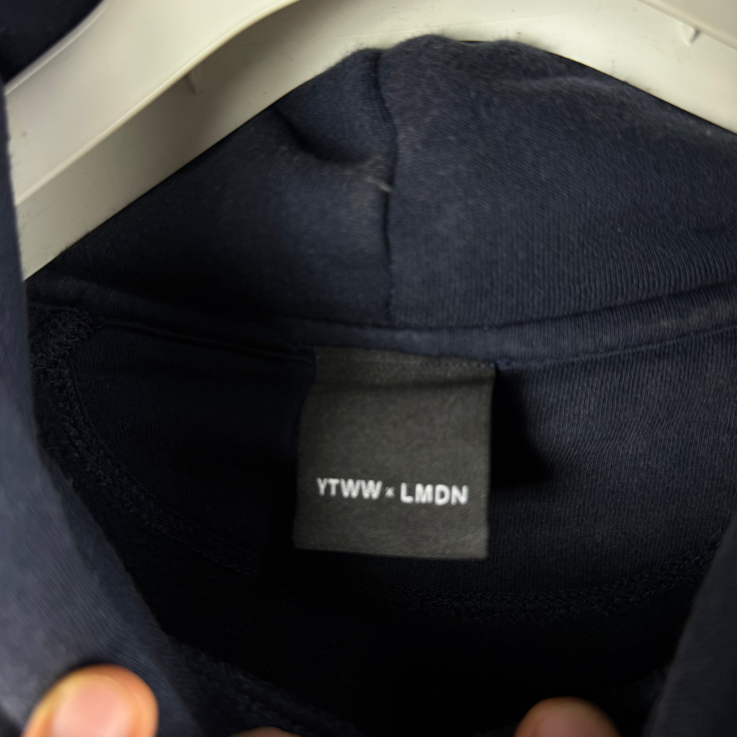 YTWW x LMDN 2015 Worldwide Hoodie Navy Size S image 9