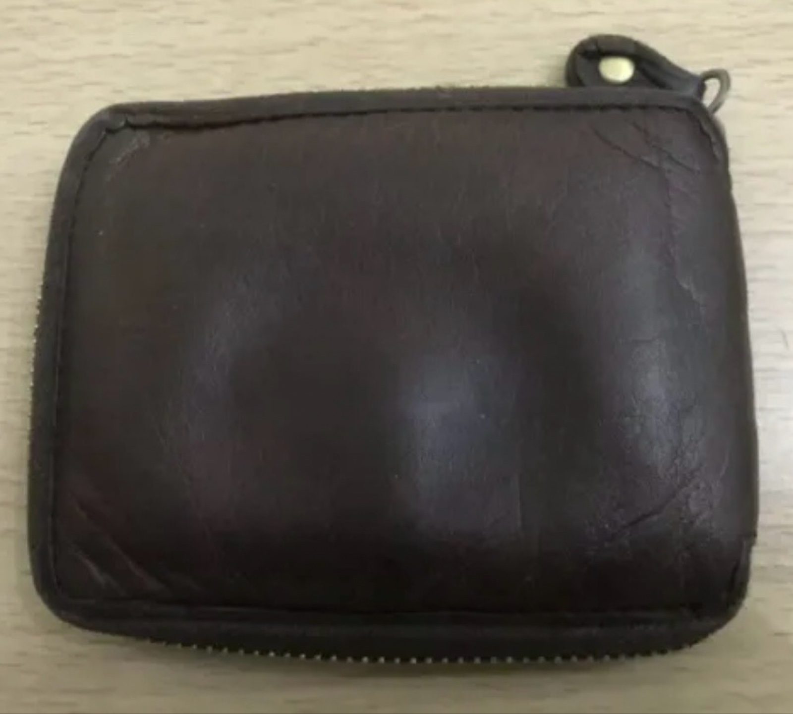 Superdry Brown Leather Zipped Wallet Small image 2
