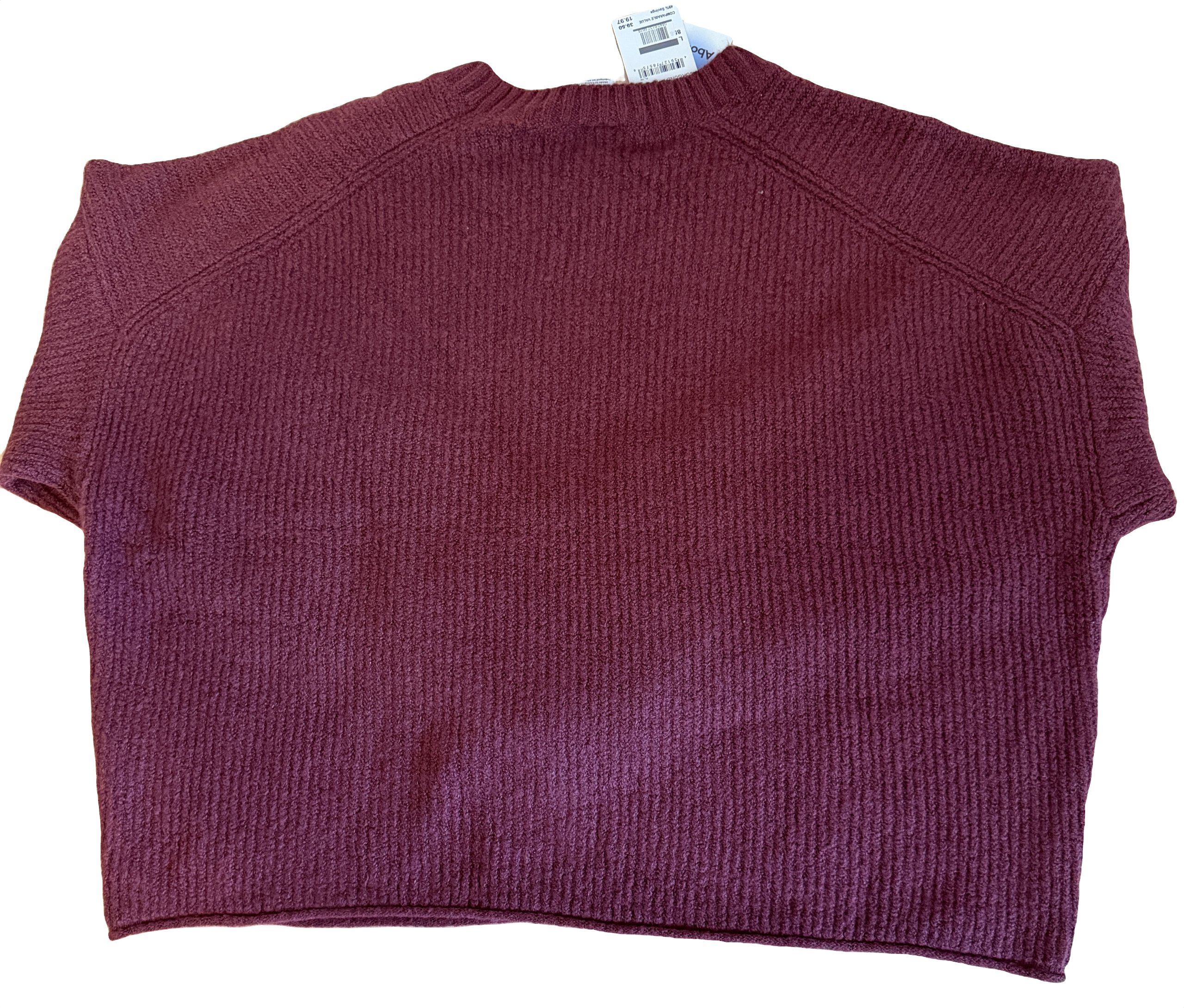 Abound Women's Cozy Crew Pullover Sweater - Large image 3