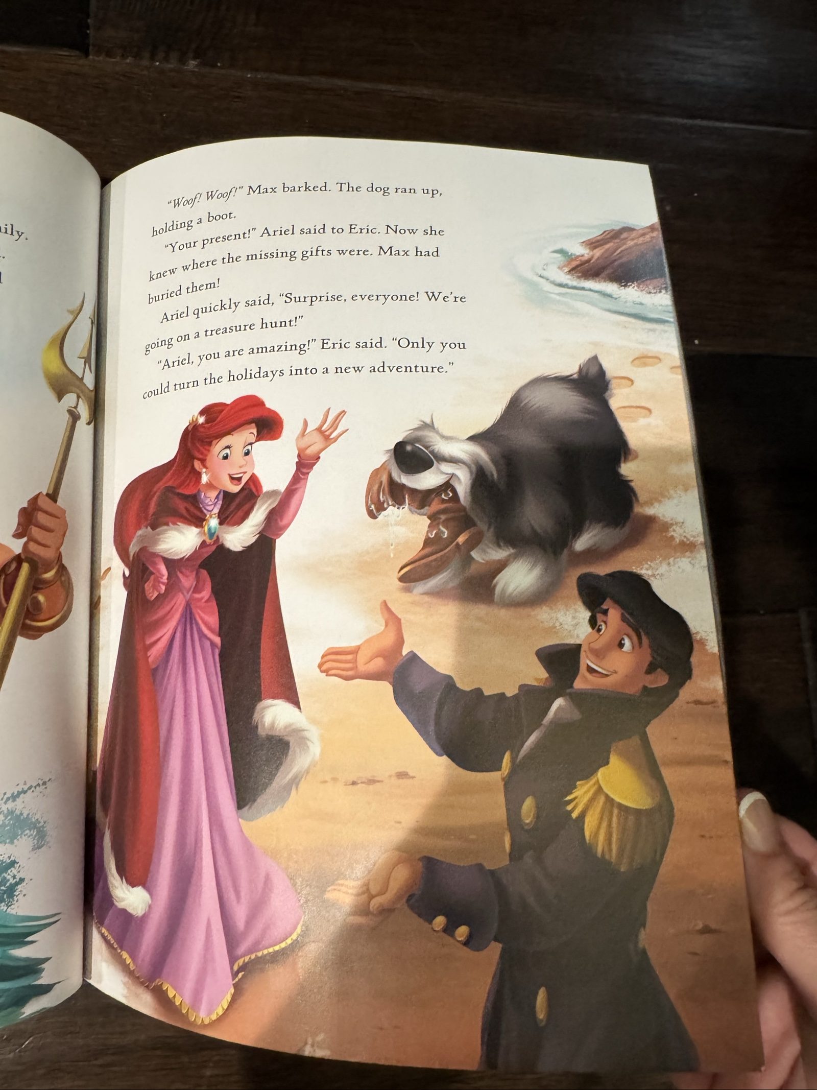 Disney A Royal Christmas Children's Hardcover Book image 4