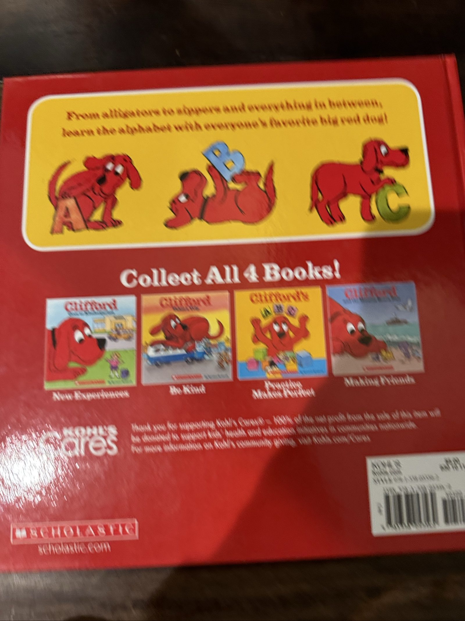 Clifford’s ABC by Norman Bridwell – Scholastic Children’s Alphabet Book image 2