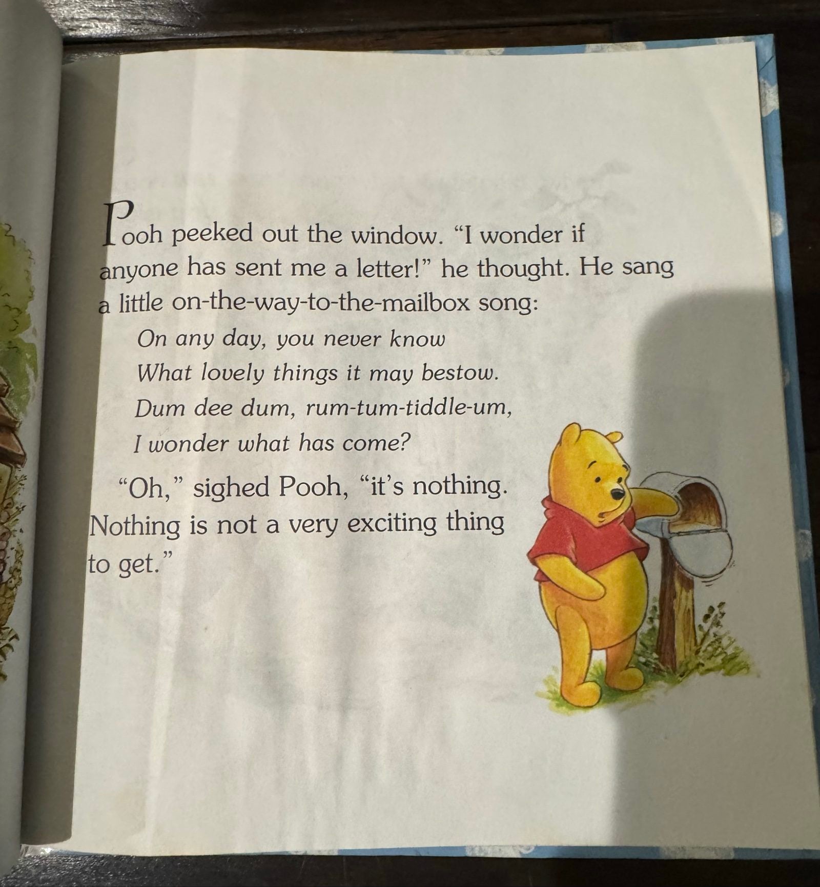 Disney Winnie the Pooh Pooh’s Mailbox – My Very First Winnie the Pooh Hardcover image 3