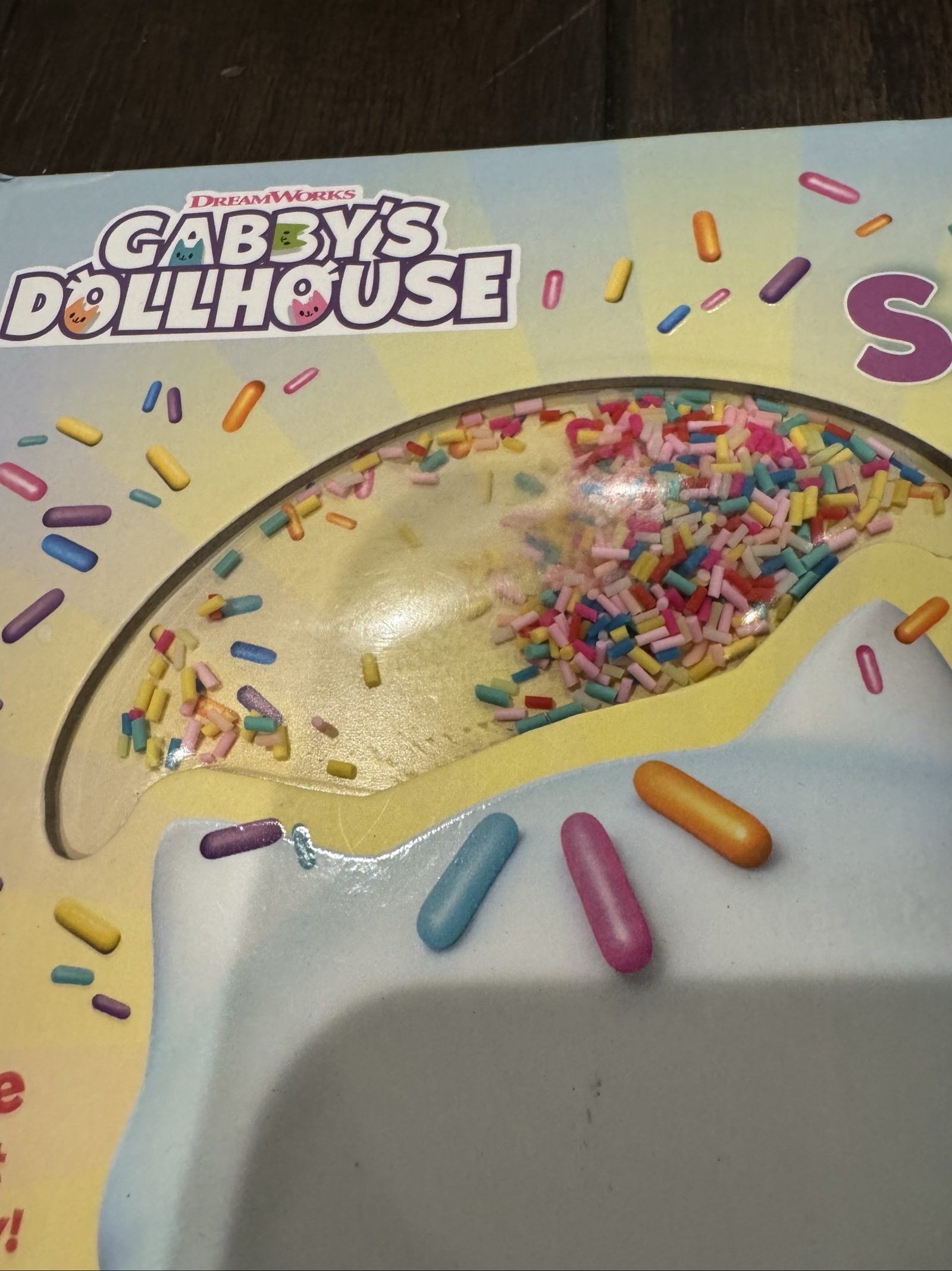 Gabby’s Dollhouse Sprinkle Party! – DreamWorks Netflix Hardcover Children’s Book image 2