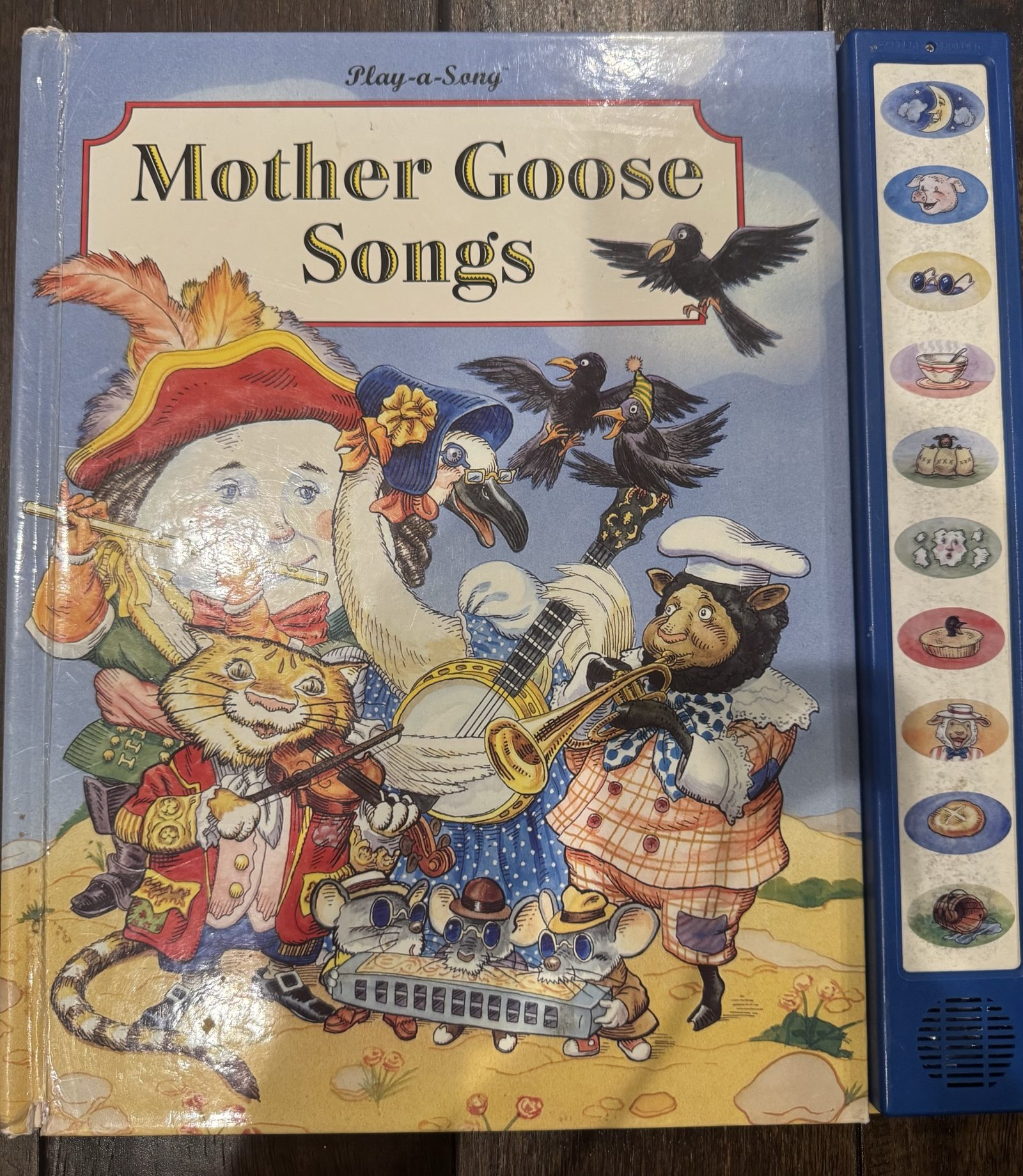 Mother Goose Songs Play-a-Song Interactive Musical Children’s Book
