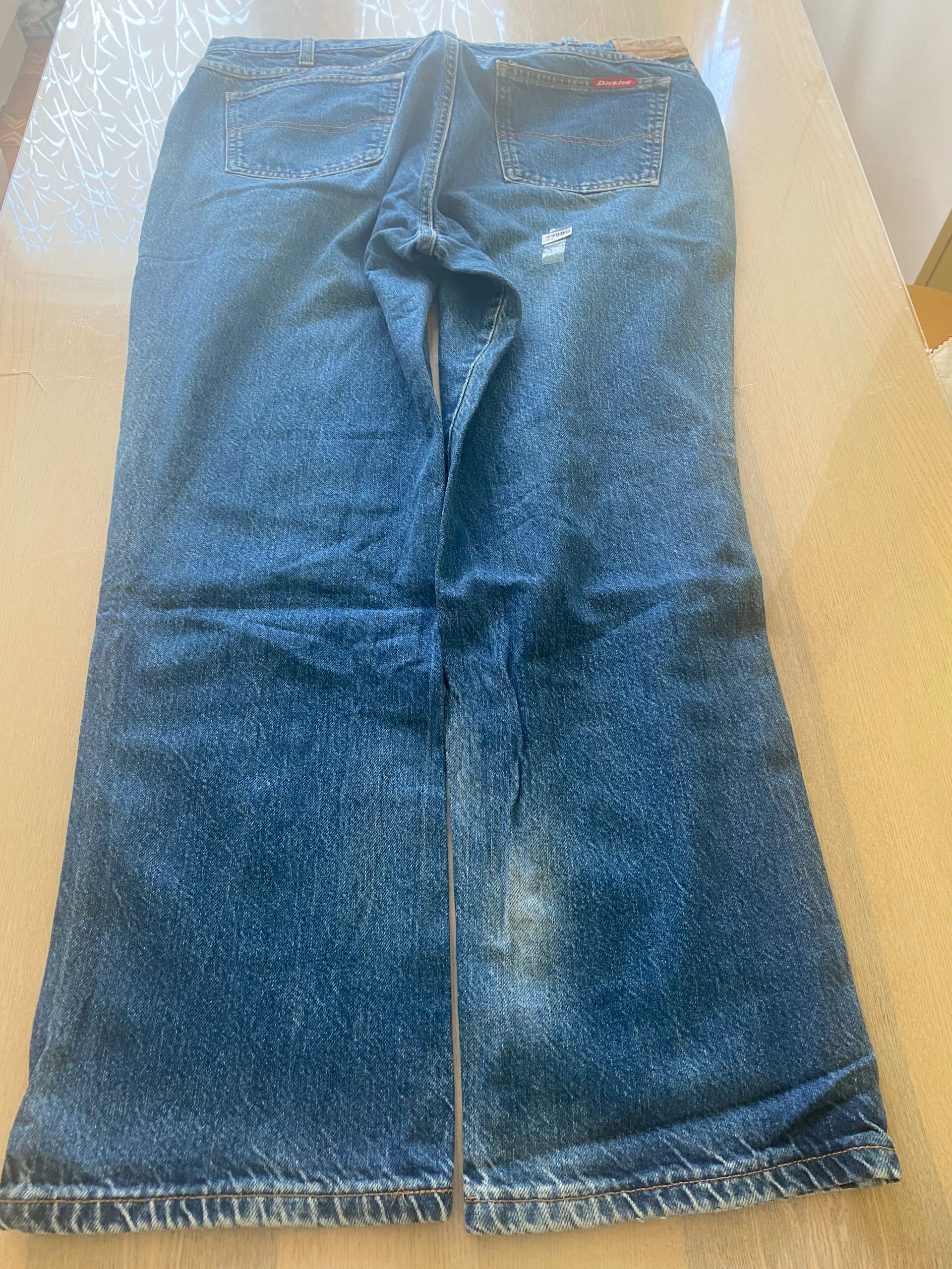 Dickies Baggy Jeans W38 L30 Blue Loose Fit Skate Y2K Vintage #29BD