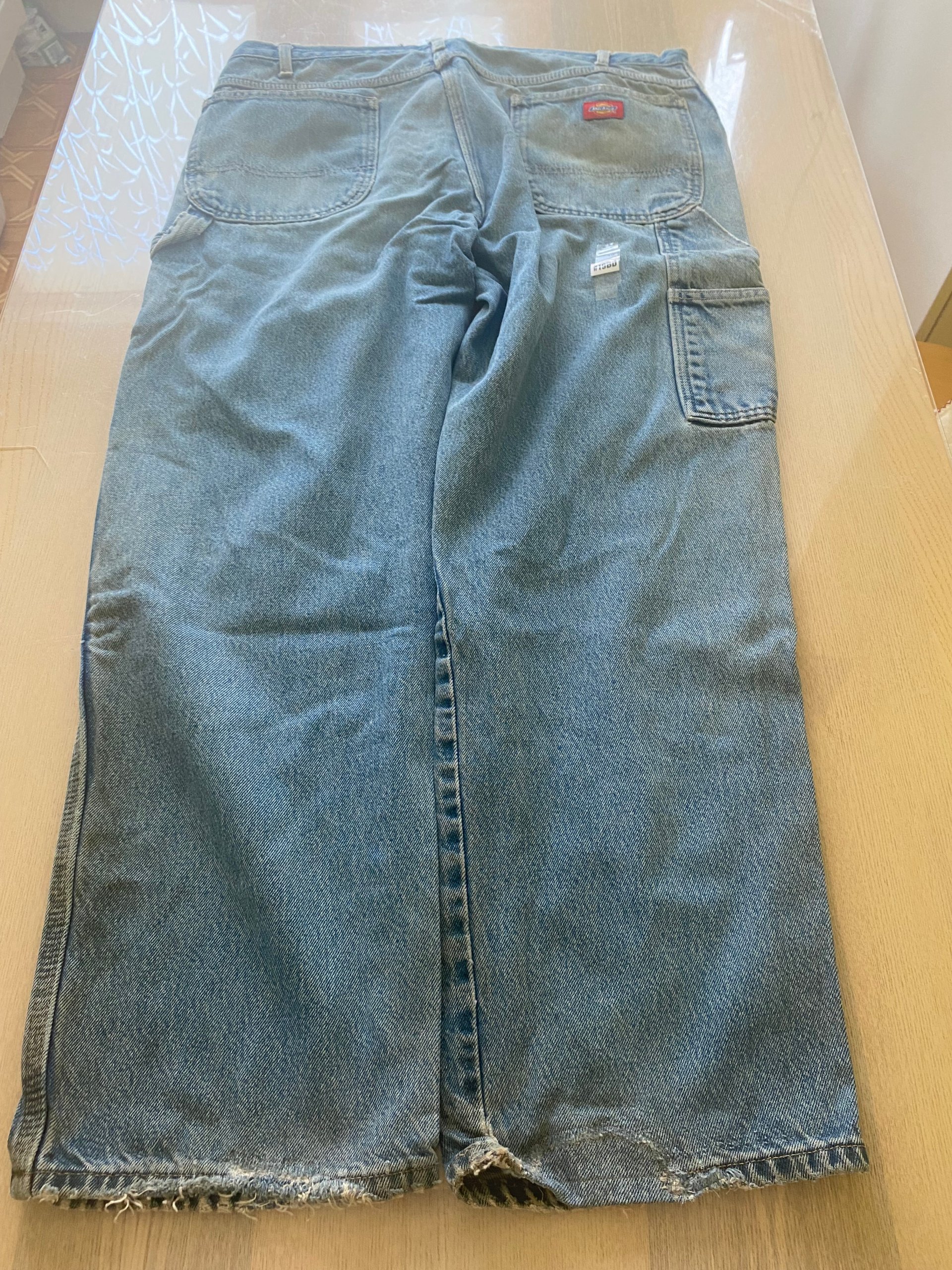 Dickies Baggy Jeans W38 L32 Blue Loose Fit Skate Y2K Vintage #19BD