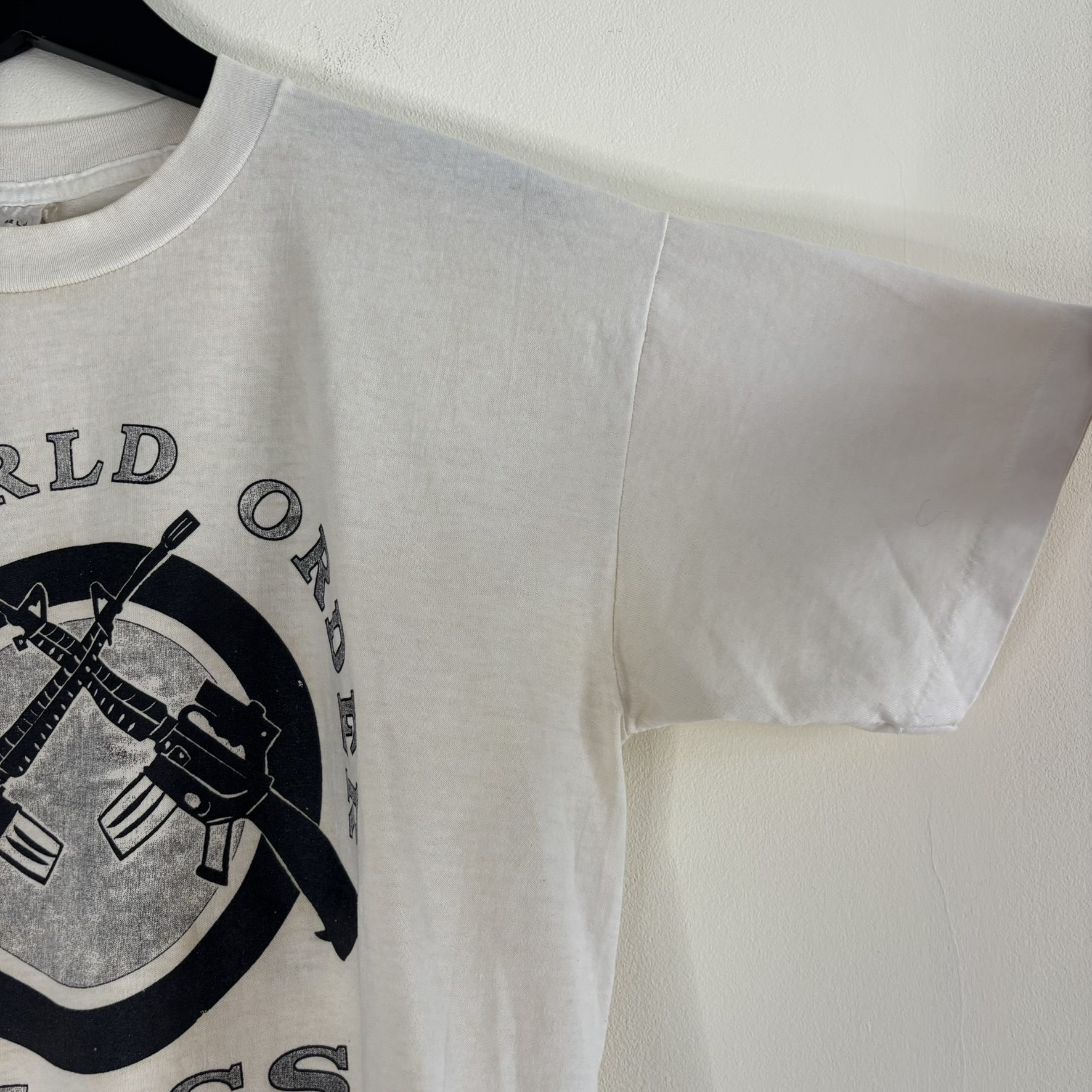 Vintage 90s 'New World Order My A**' Single Stitch Belton Tee M** image 5