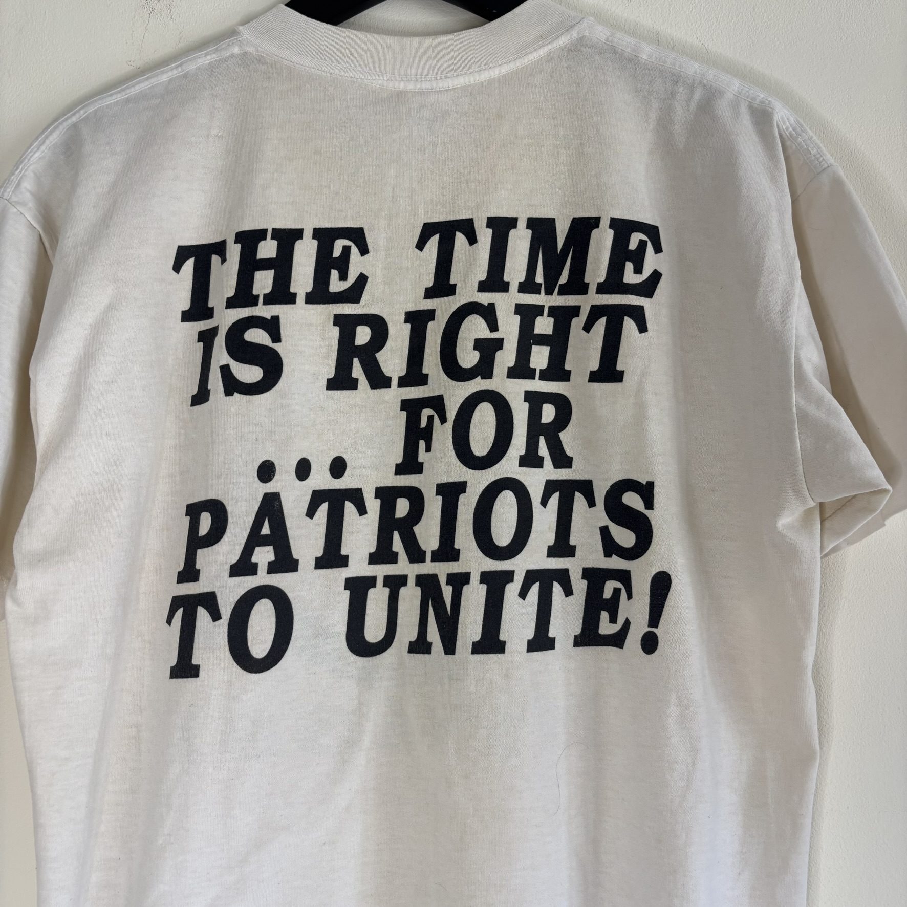 Vintage 90s 'New World Order My A**' Single Stitch Belton Tee M** image 4