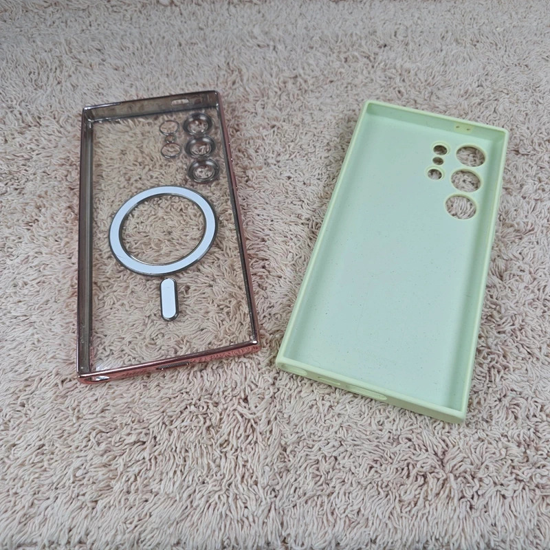 Samsung Galaxy S25 Ultra Cases x2 Official Silicone + Magnetic Clear Case