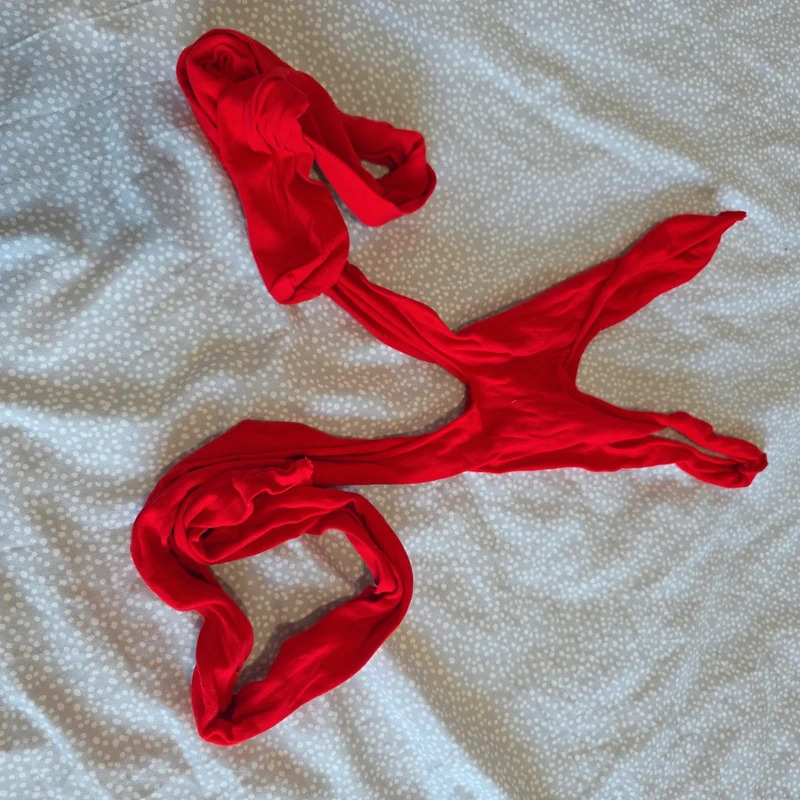 Opaque bodystocking preloved one size 16 plus