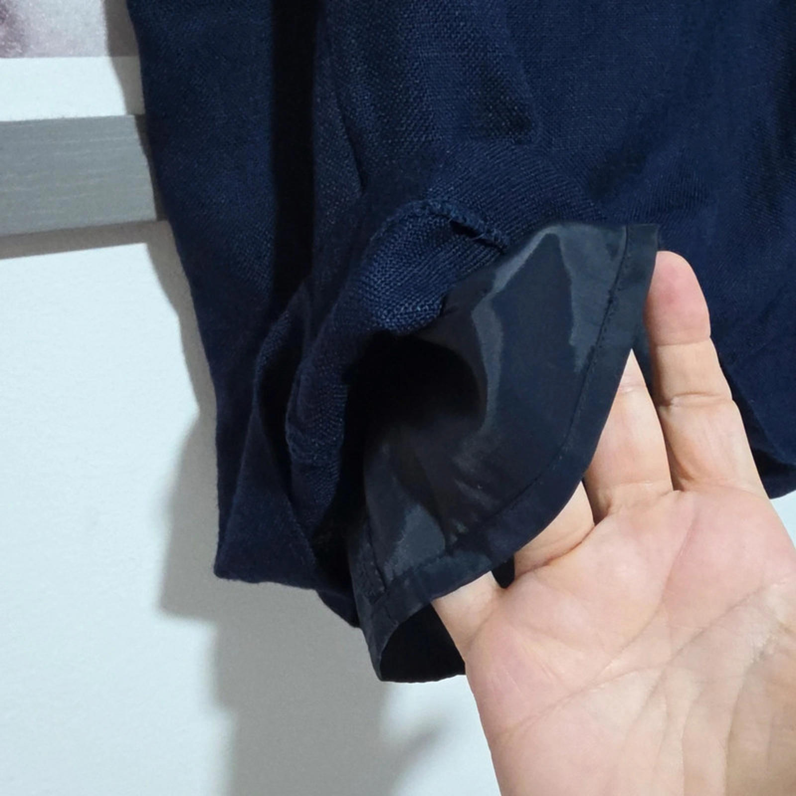 Boden Navy Tailored Skirt Size 18 Lined Smart Workwear image 2