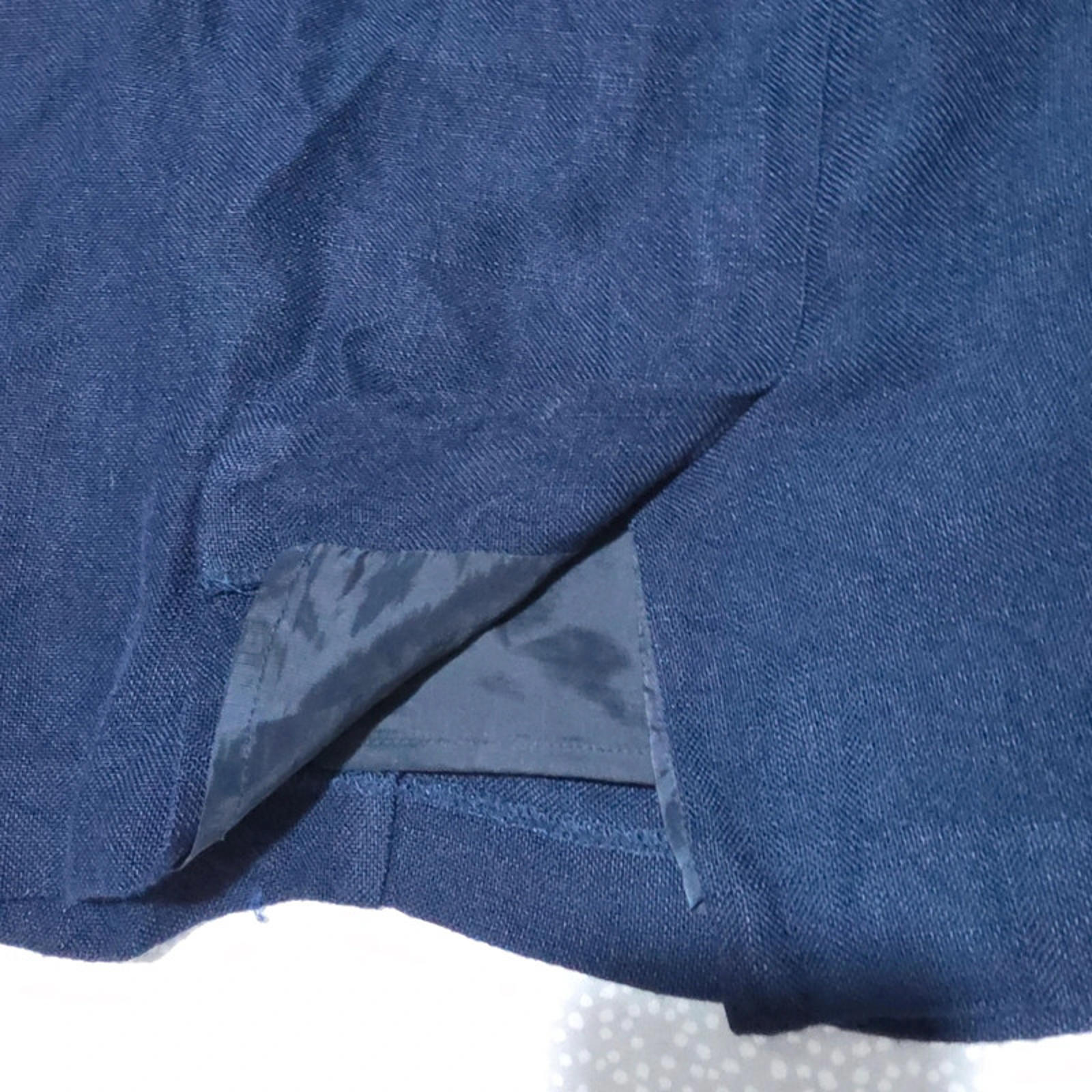 Boden Navy Tailored Skirt Size 18 Lined Smart Workwear image 3