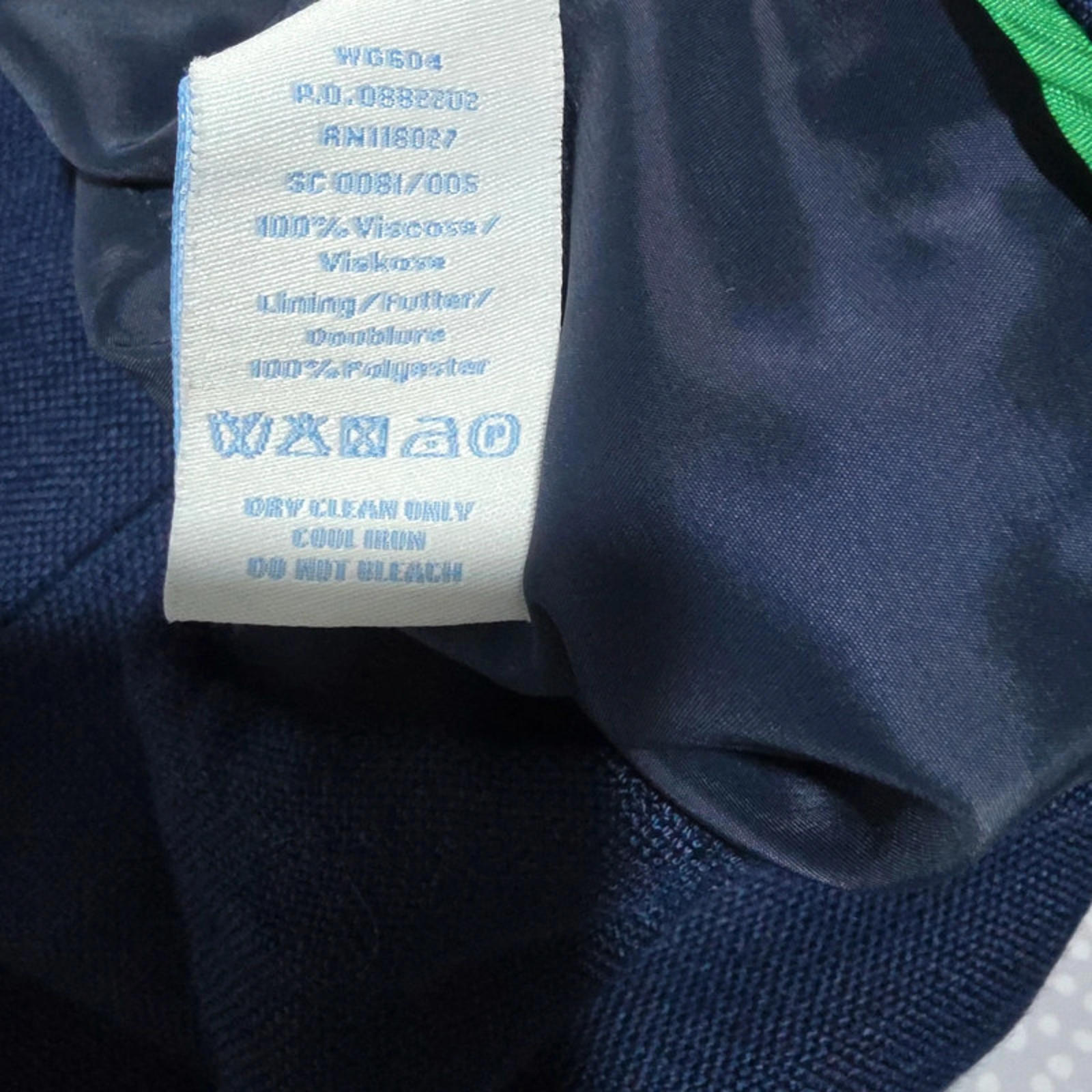 Boden Navy Tailored Skirt Size 18 Lined Smart Workwear image 6