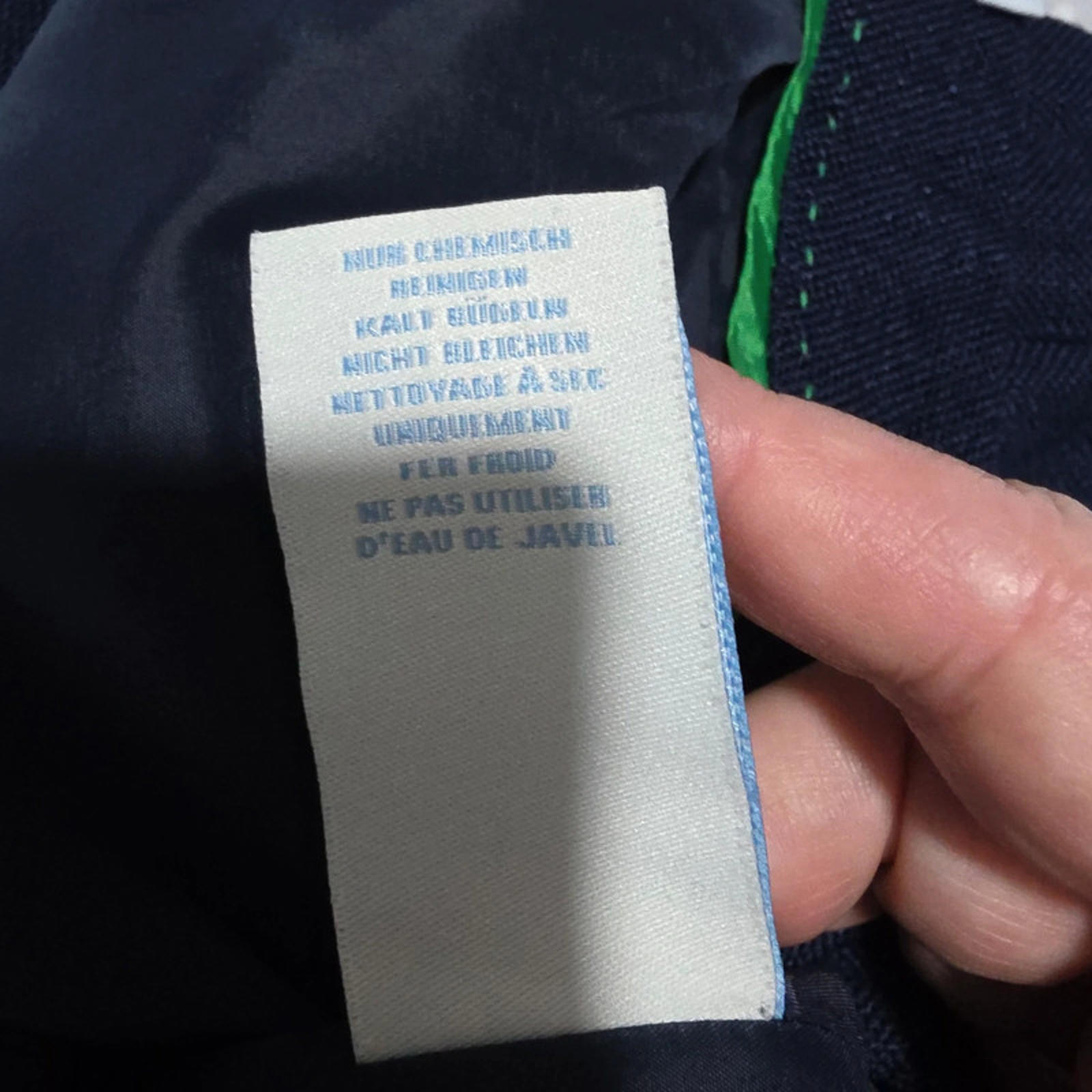 Boden Navy Tailored Skirt Size 18 Lined Smart Workwear image 7