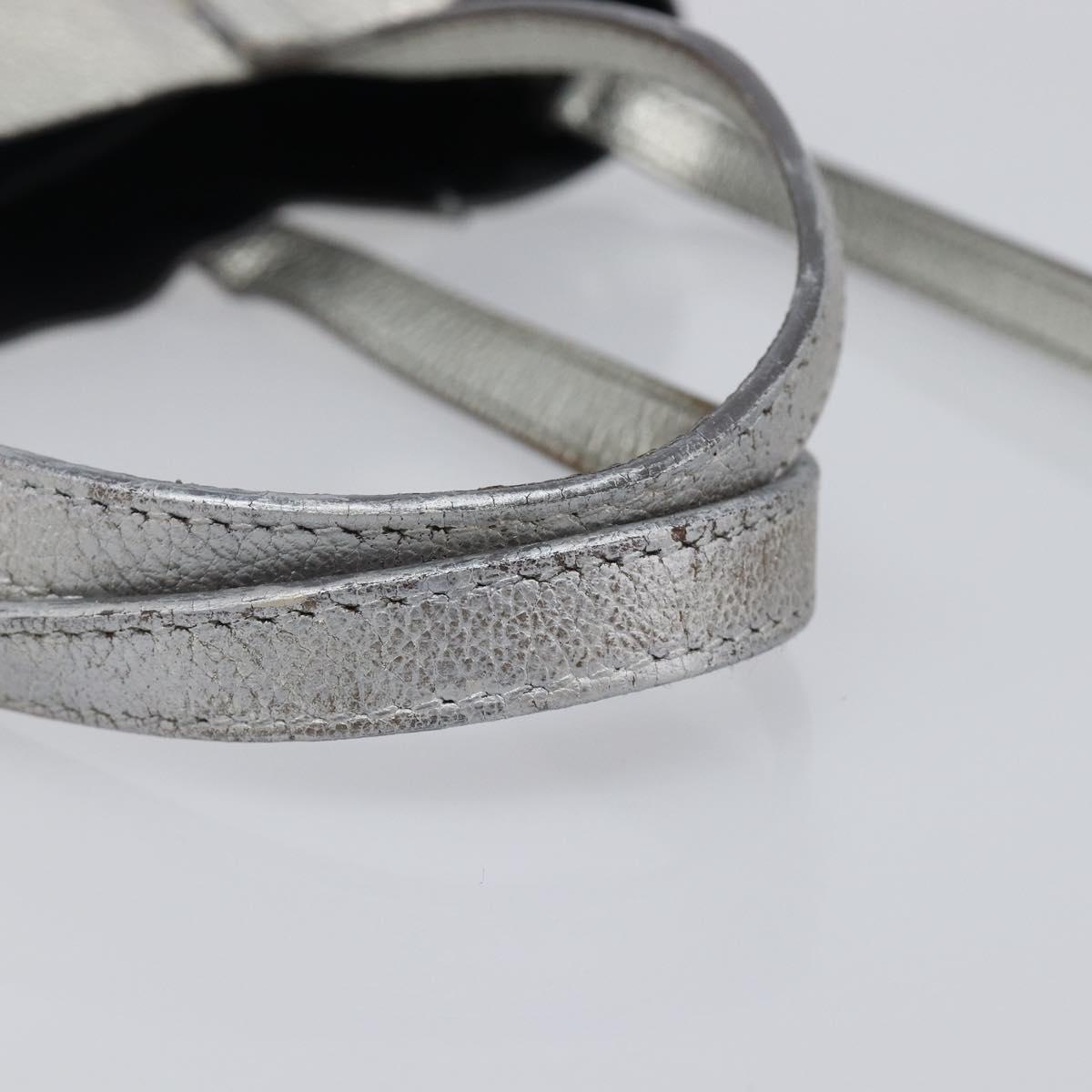 Balenciaga Everyday Tote XXS Bag Leather 2way Silver 551815 Auth bs37460 image 7