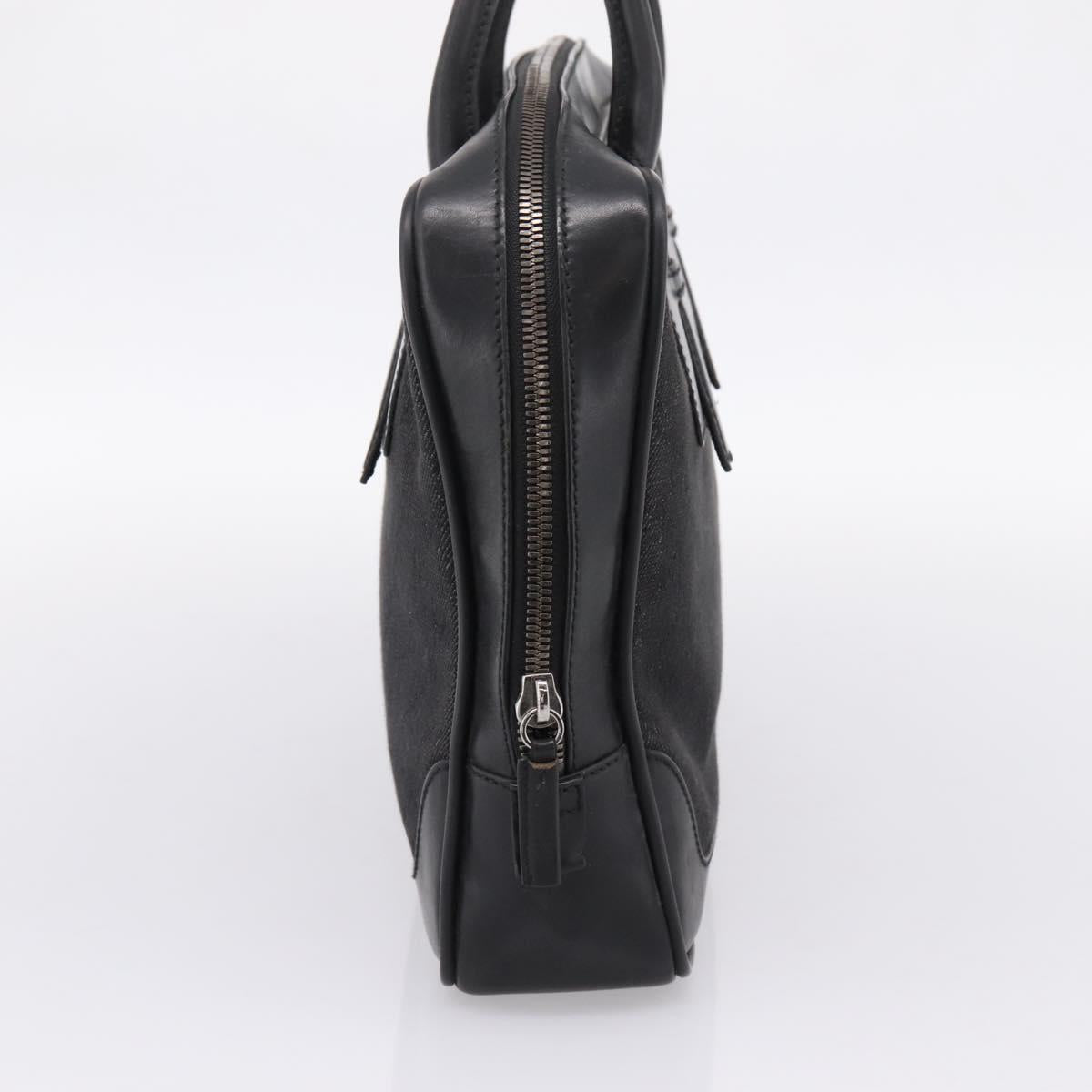 GUCCI GG Supreme Tote Bag Black Silver 101666 Auth 205293 image 3
