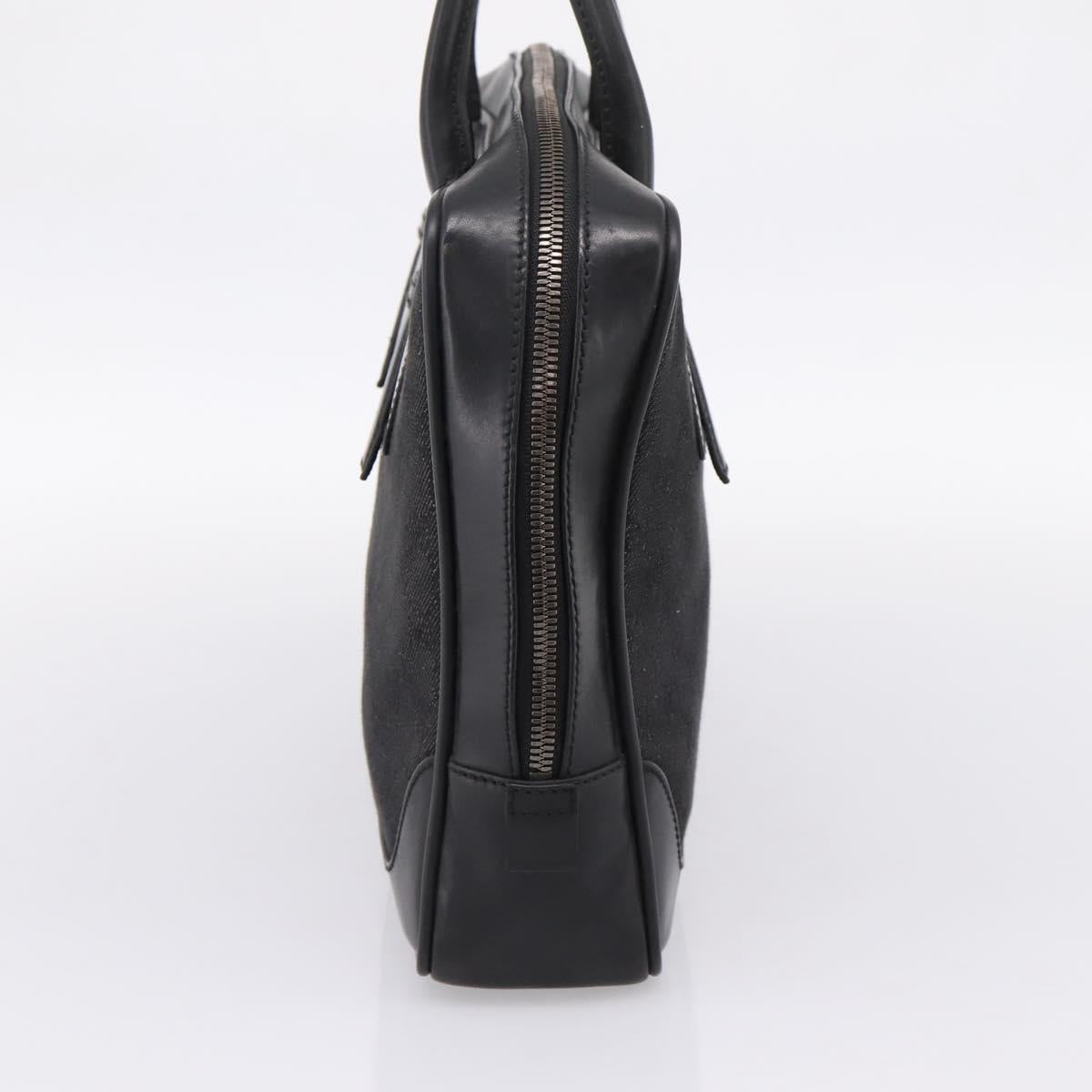 GUCCI GG Supreme Tote Bag Black Silver 101666 Auth 205293 image 4