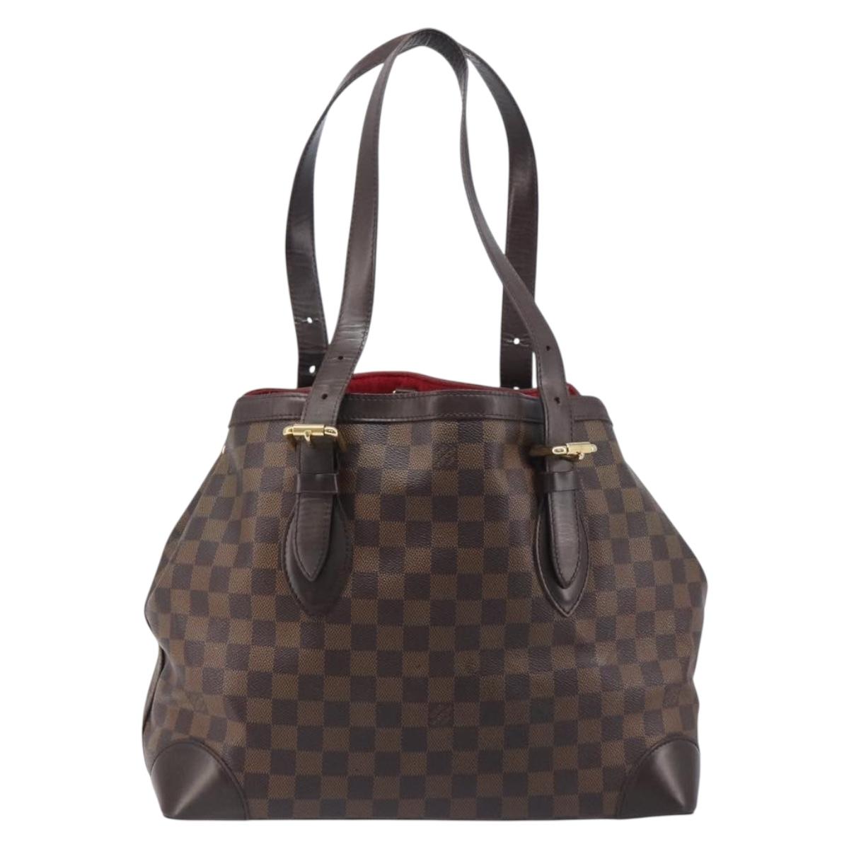 LOUIS VUITTON Damier Ebene Hampstead MM Tote Bag N51204 LV Auth 205214 image 2