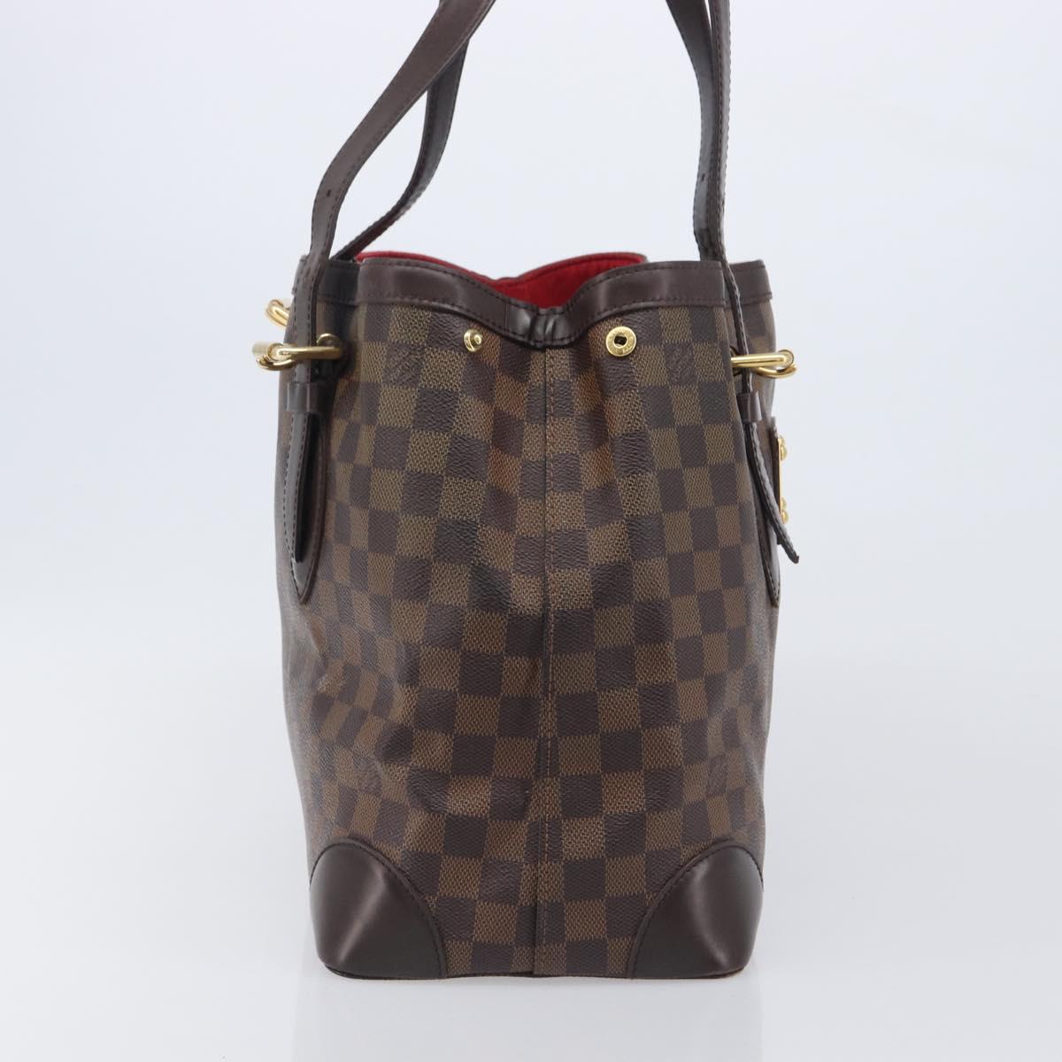 LOUIS VUITTON Damier Ebene Hampstead MM Tote Bag N51204 LV Auth 205214 image 4