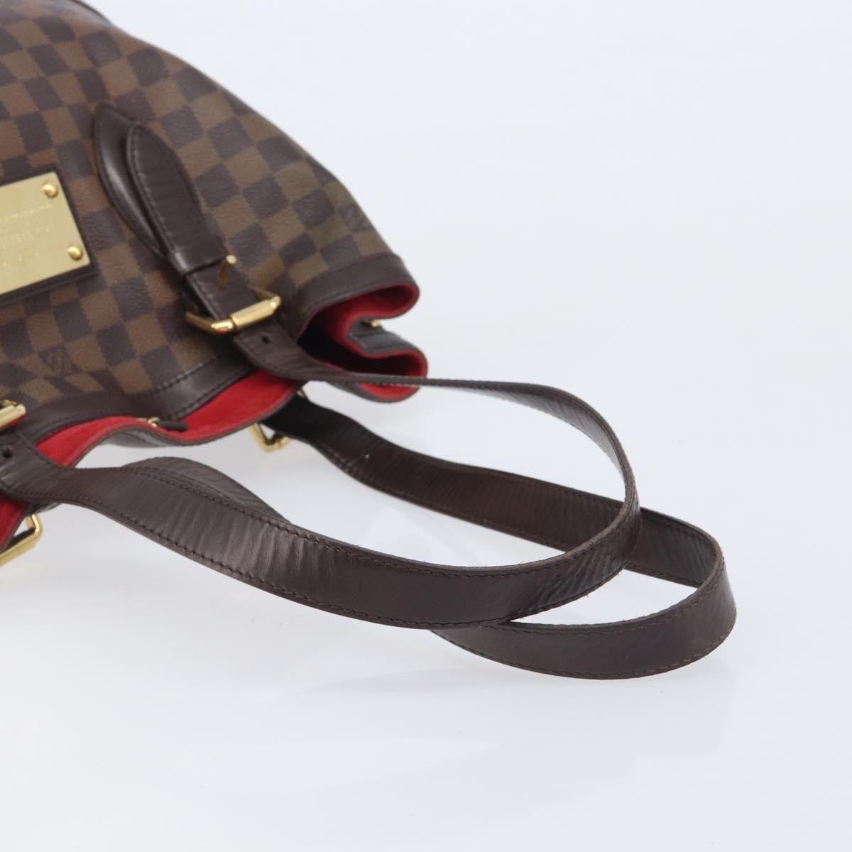 LOUIS VUITTON Damier Ebene Hampstead MM Tote Bag N51204 LV Auth 205214 image 7