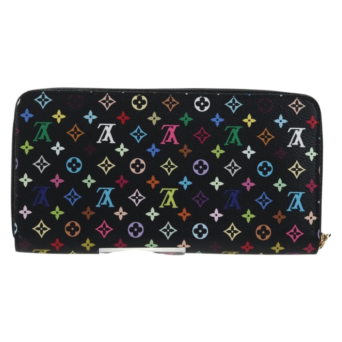 LOUIS VUITTON Monogram Multicolor Zippy Wallet Wallet M60050 LV Auth BA15783V image 3