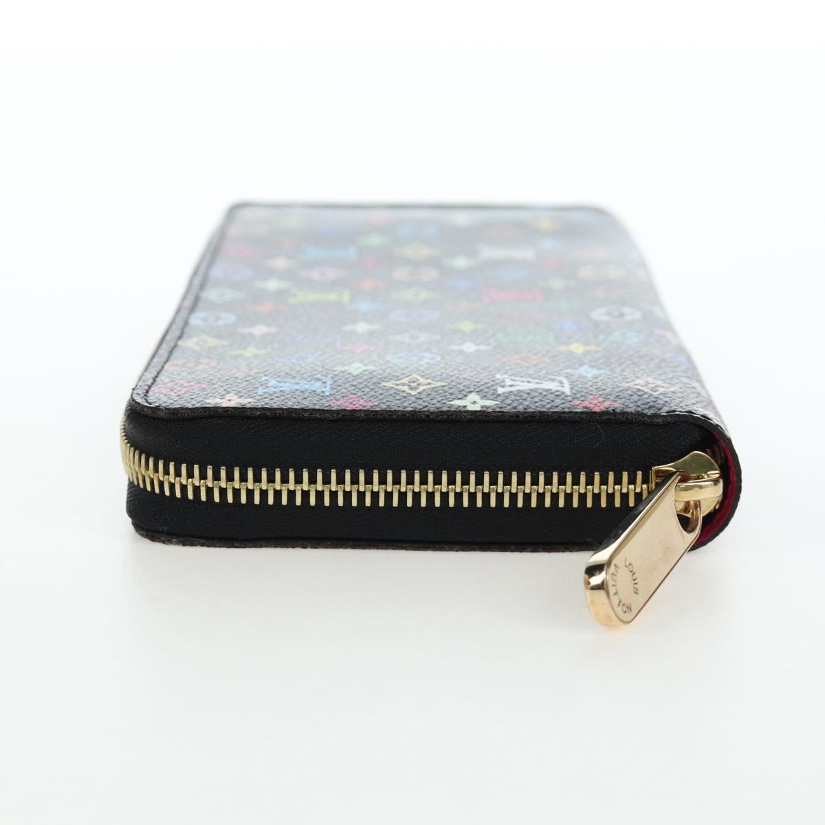 LOUIS VUITTON Monogram Multicolor Zippy Wallet Wallet M60050 LV Auth BA15783V image 4