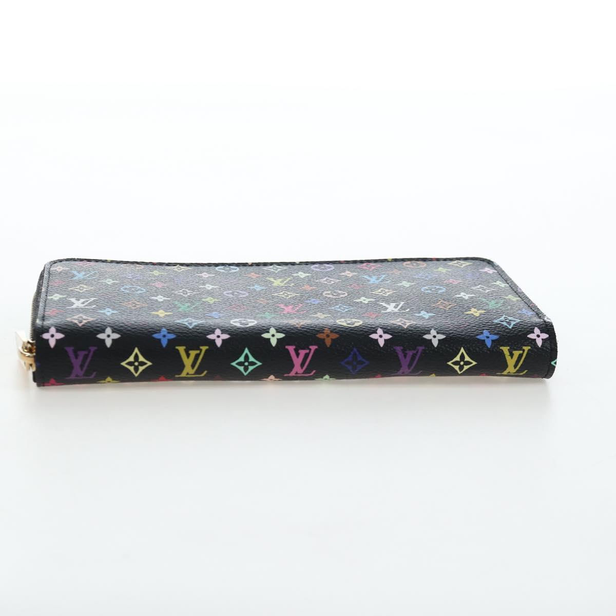 LOUIS VUITTON Monogram Multicolor Zippy Wallet Wallet M60050 LV Auth BA15783V image 7