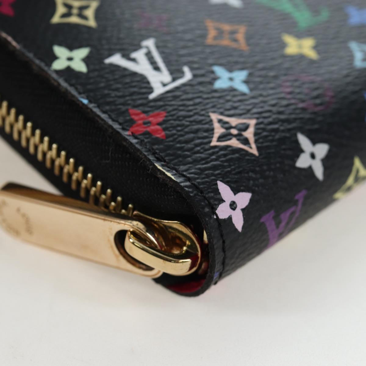 LOUIS VUITTON Monogram Multicolor Zippy Wallet Wallet M60050 LV Auth BA15783V image 8