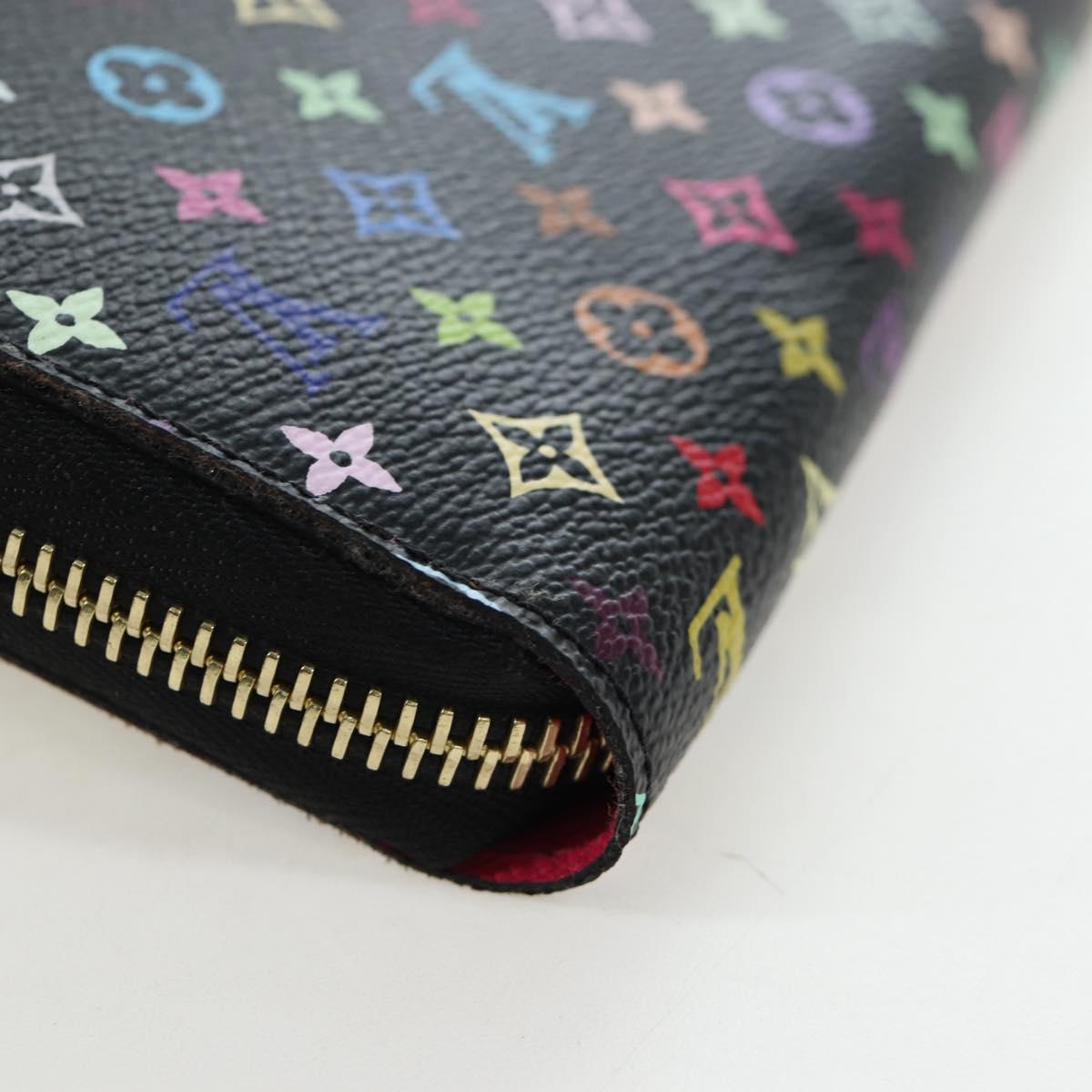 LOUIS VUITTON Monogram Multicolor Zippy Wallet Wallet M60050 LV Auth BA15783V image 10