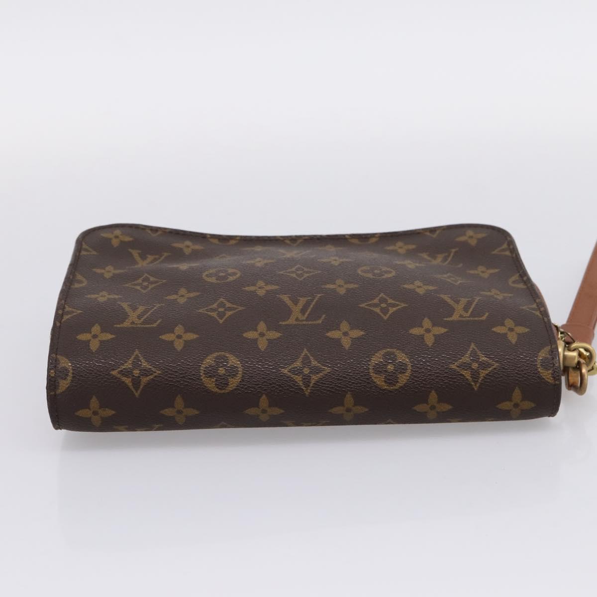LOUIS VUITTON Monogram Orsay Clutch Bag M51790 LV Auth 205352 image 9
