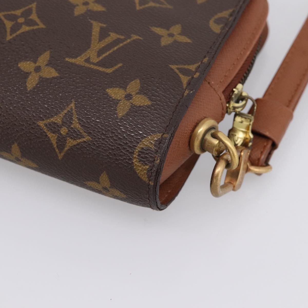 LOUIS VUITTON Monogram Orsay Clutch Bag M51790 LV Auth 205352 image 10