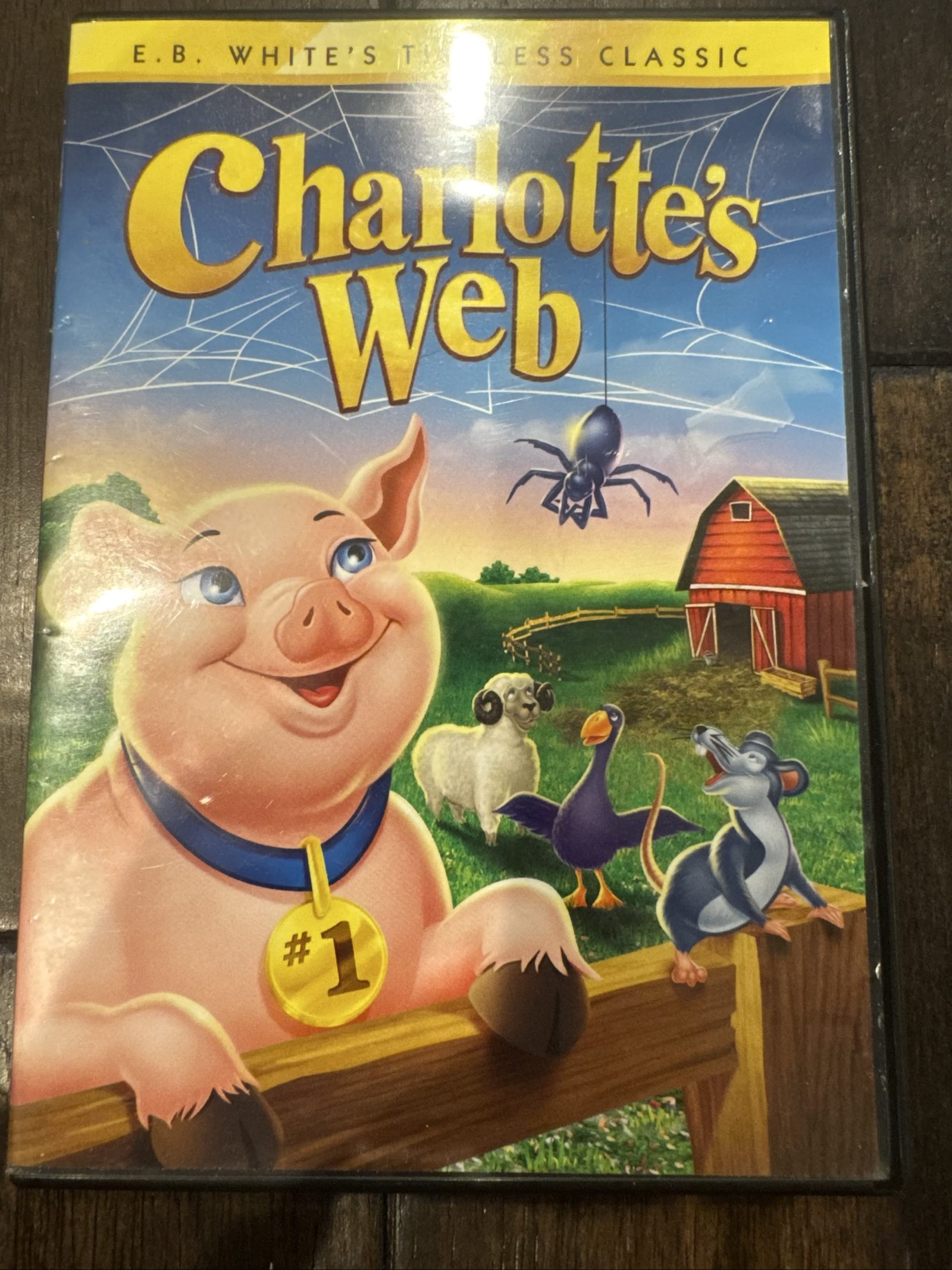 Charlotte’s Web DVD – E.B. White Animated Family Classic – 1973