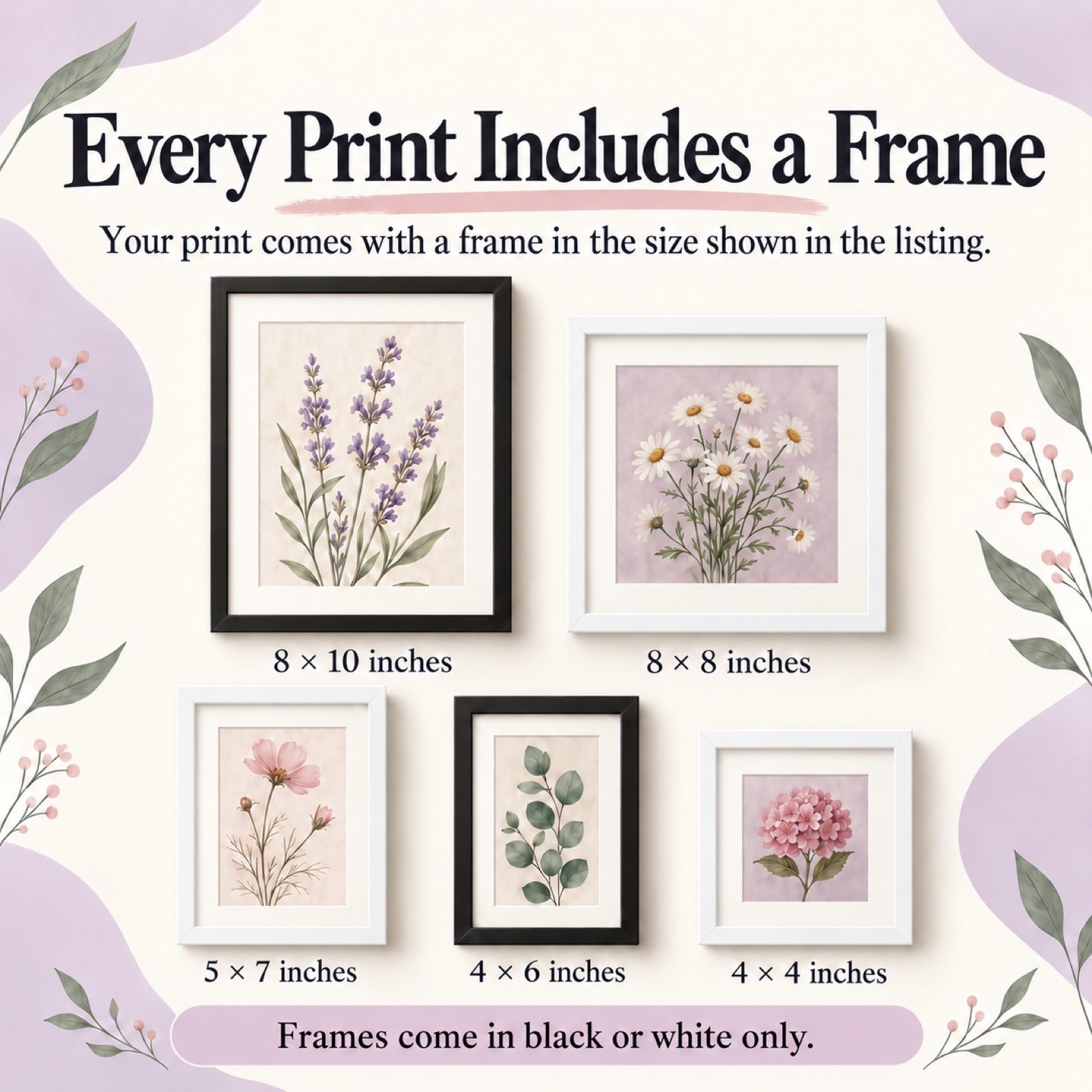 8x10 Framed Colorful Butterfly & Floral Quill Art Print image 2