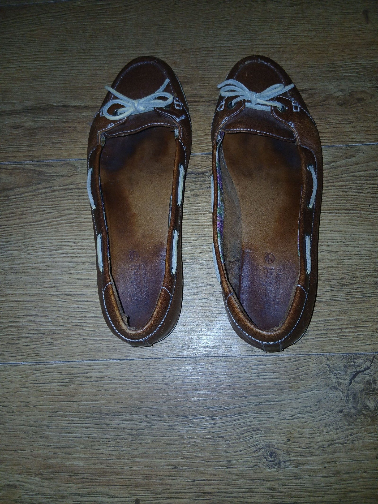Clarks Women's Brown Leather Moccasins UK 5.5 Casual Shoes