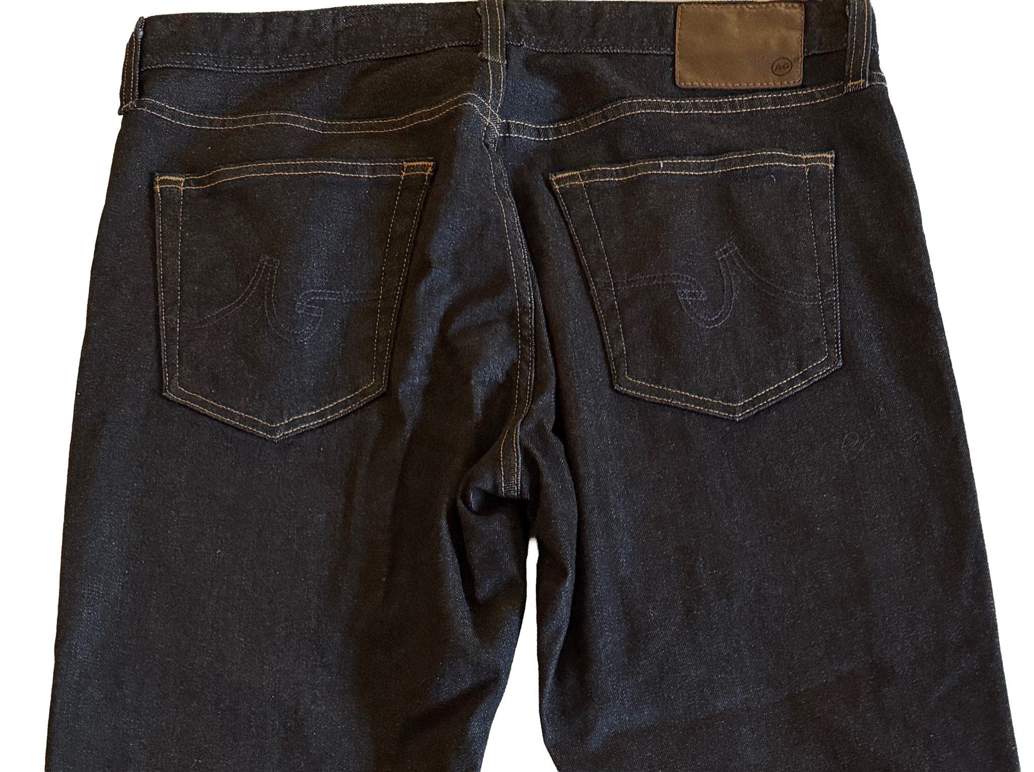 AG Men's Everett Slim Straight Jeans - Dark Wash Japanese Fabric - 34 x 32 image 9