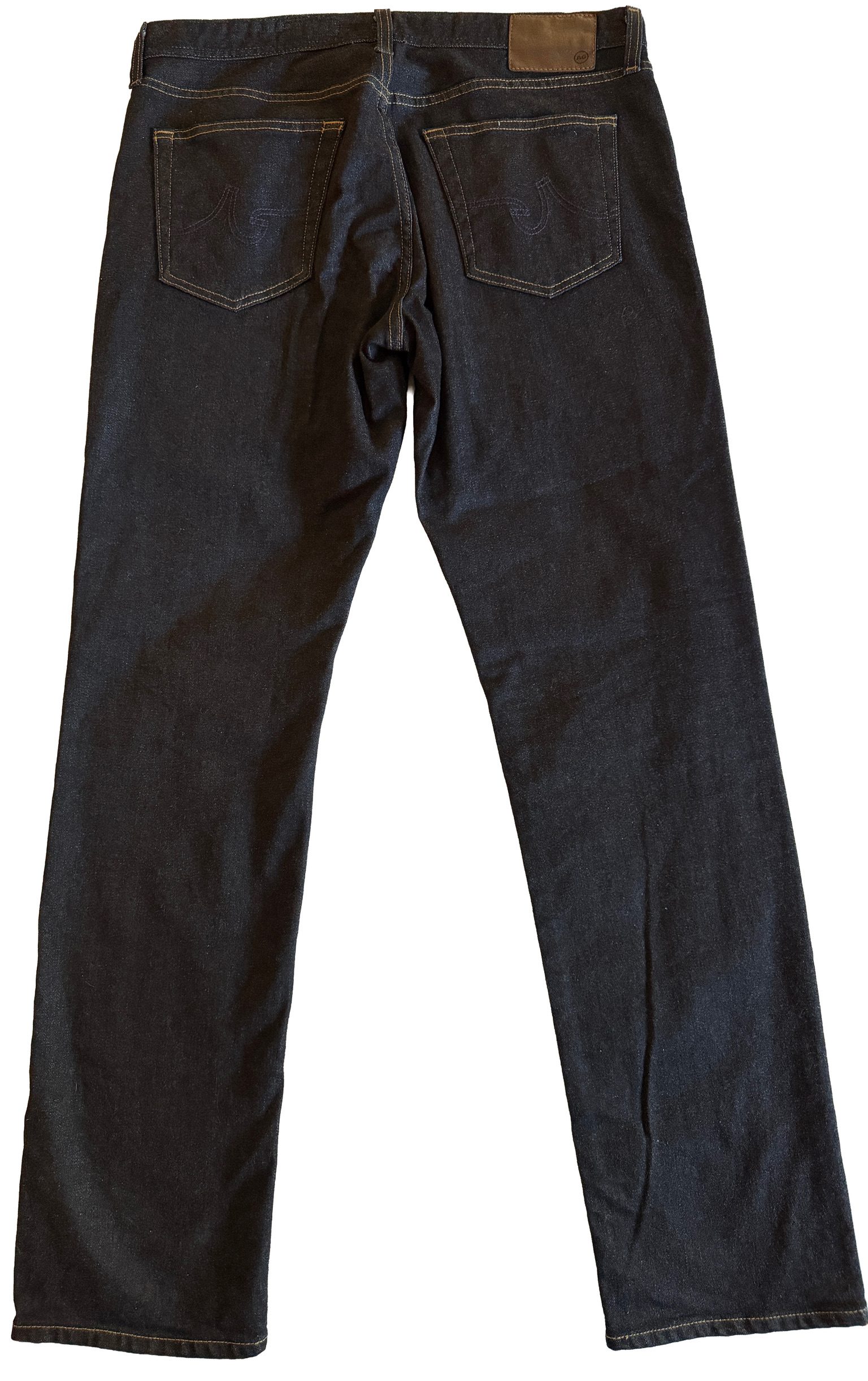 AG Men's Everett Slim Straight Jeans - Dark Wash Japanese Fabric - 34 x 32 image 3