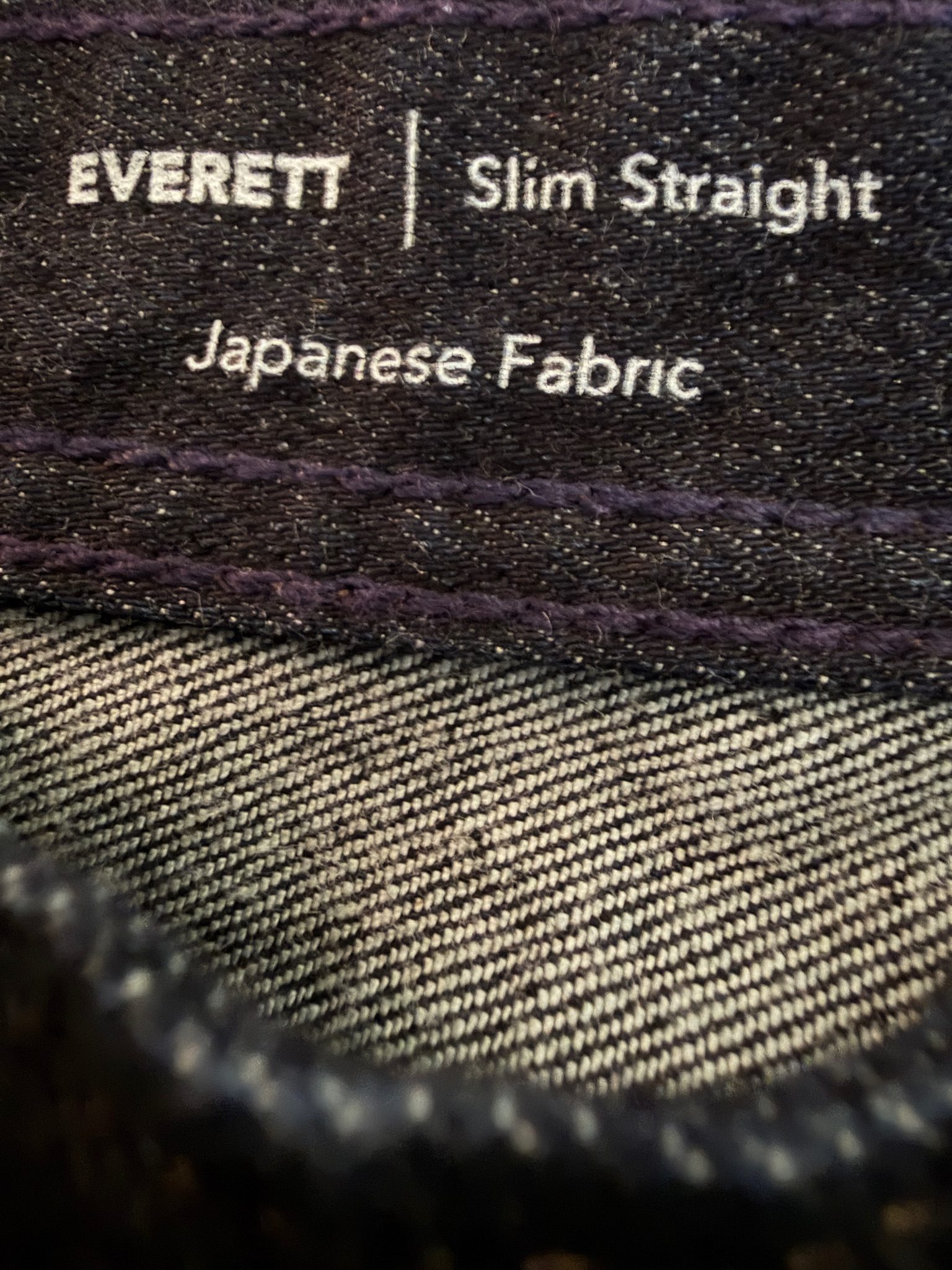 AG Men's Everett Slim Straight Jeans - Dark Wash Japanese Fabric - 34 x 32 image 6