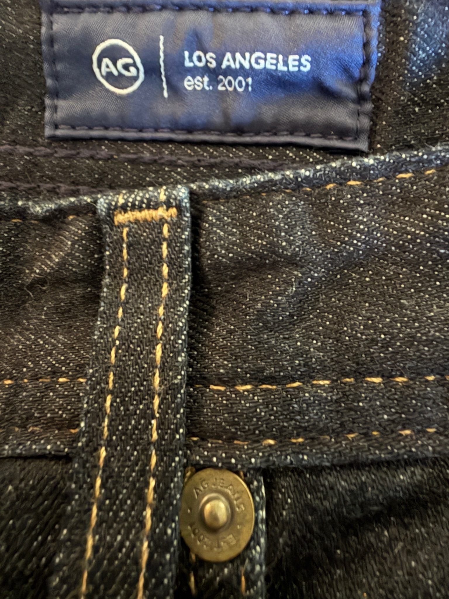 AG Men's Everett Slim Straight Jeans - Dark Wash Japanese Fabric - 34 x 32 image 7