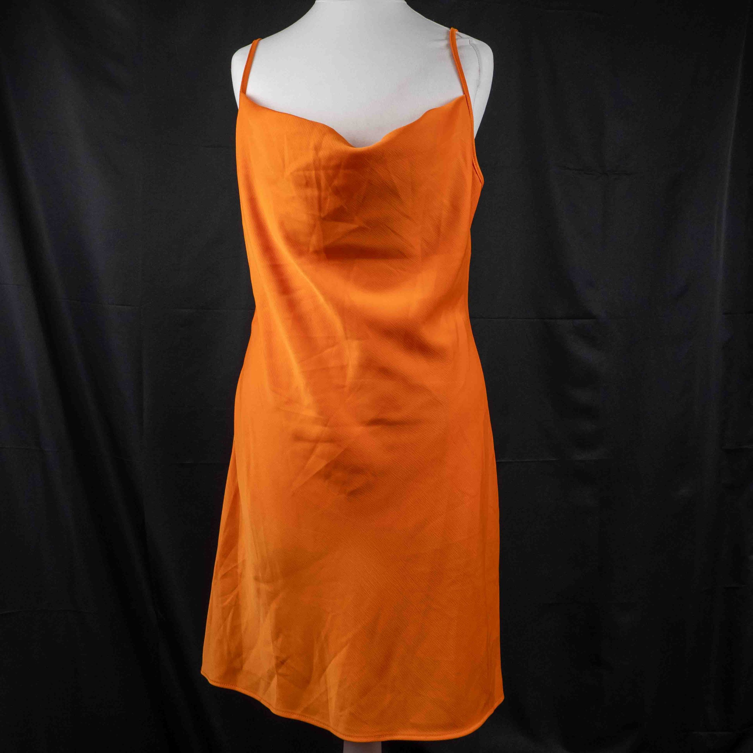 Primark 10 Orange Slip Dress NWT RRP £13.00