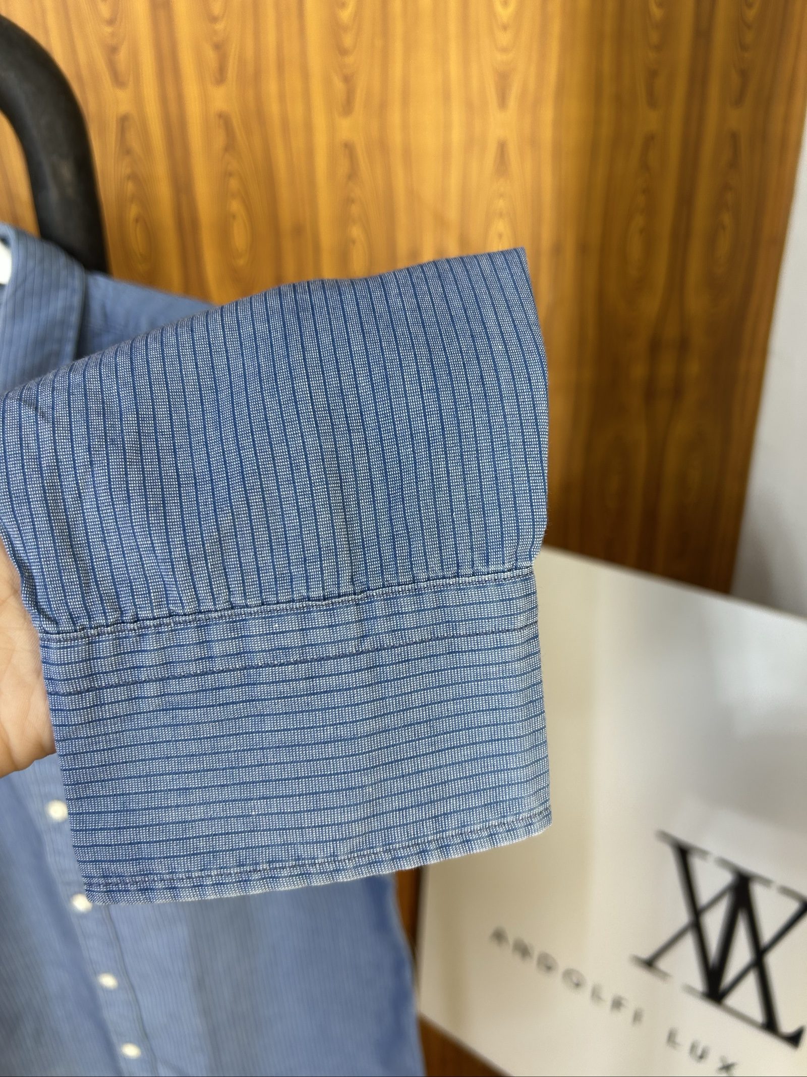 Levi's Camicia Uomo Blu Righe S Cotone image 8