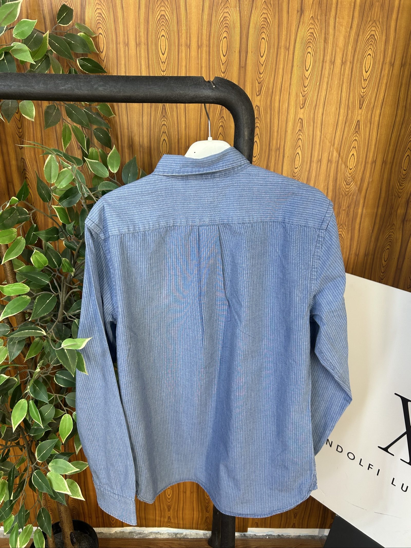 Levi's Camicia Uomo Blu Righe S Cotone image 6
