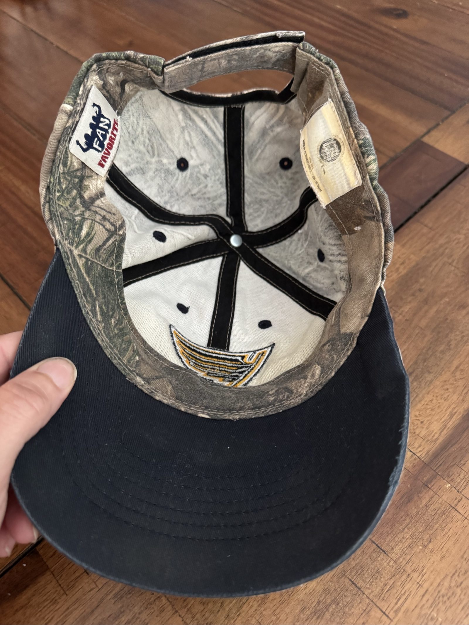 St. Louis Blues NHL Realtree Camo Adjustable Baseball Hat – Camouflage – One Size image 7