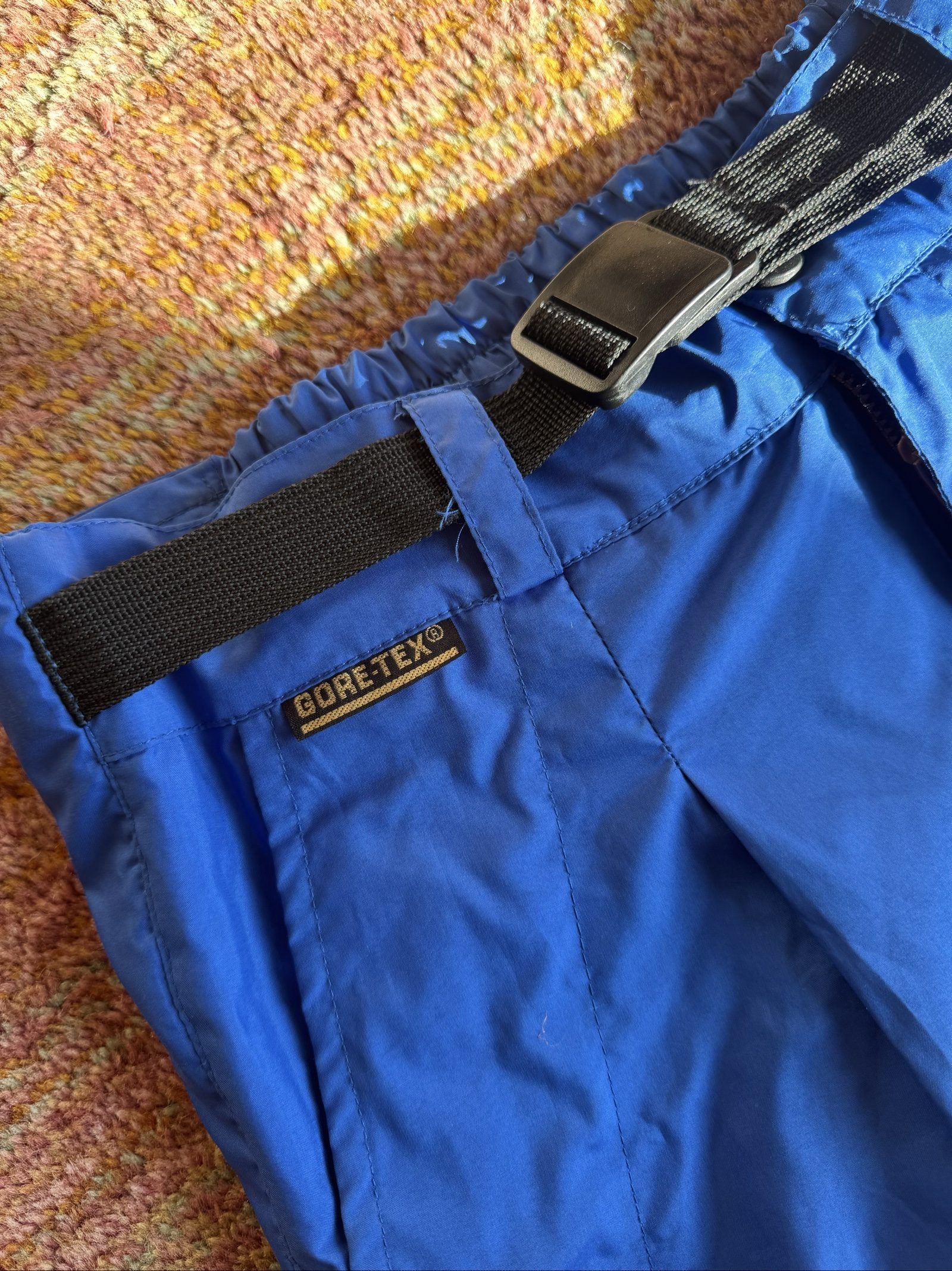 The North Face Blue & Black Gore-Tex Summit Series Outdoor trousers Size S image 3